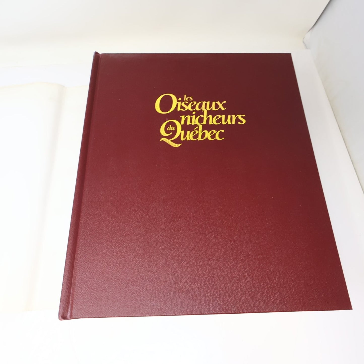 Les Oiseaux Nicheurs du Québec Jean Gauthier 1995 Atlas Illustré Faune Birds
