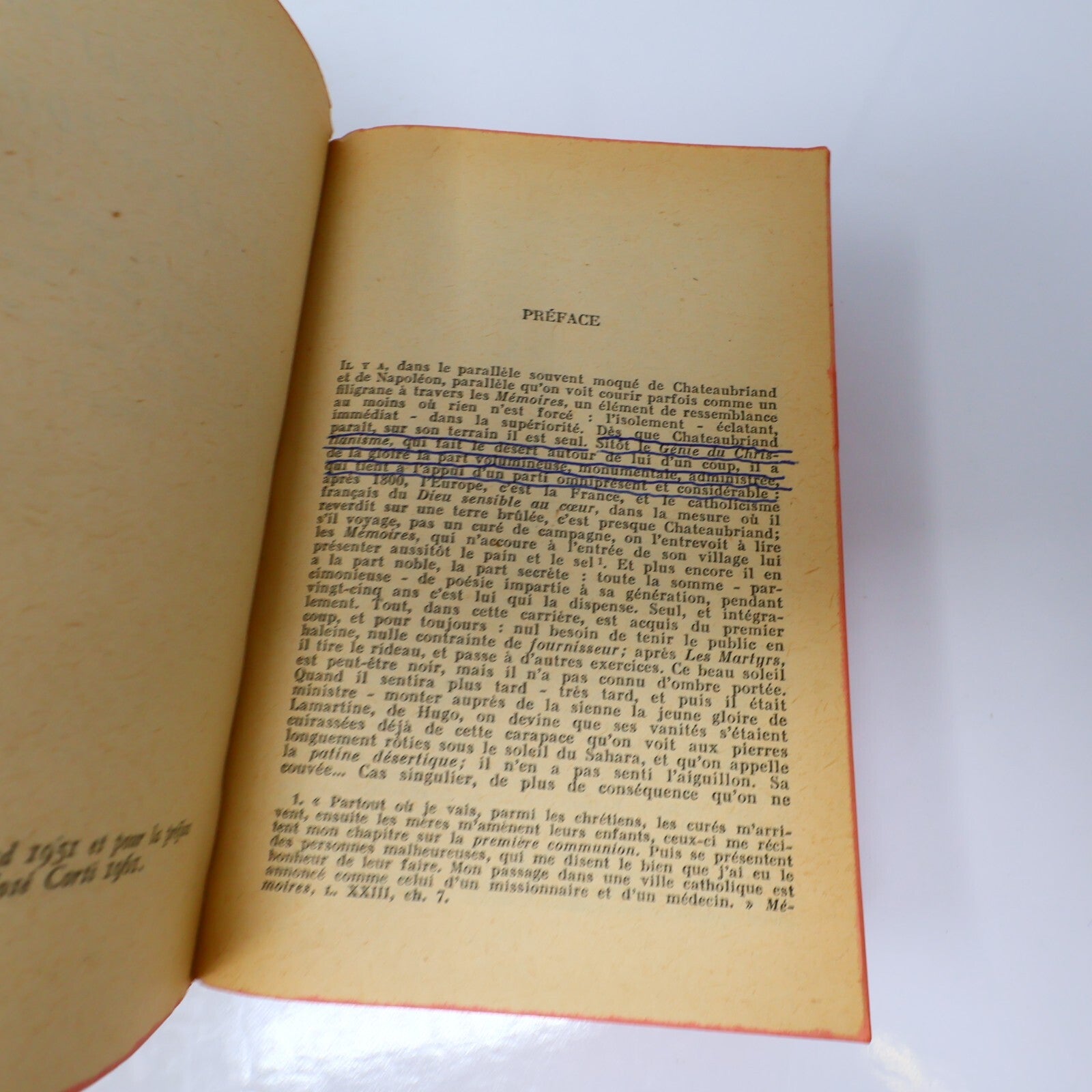 Mémoires d'Outre-Tombe #1-2-3 Lot 3 Livres Poche Chateaubriand Biographie France