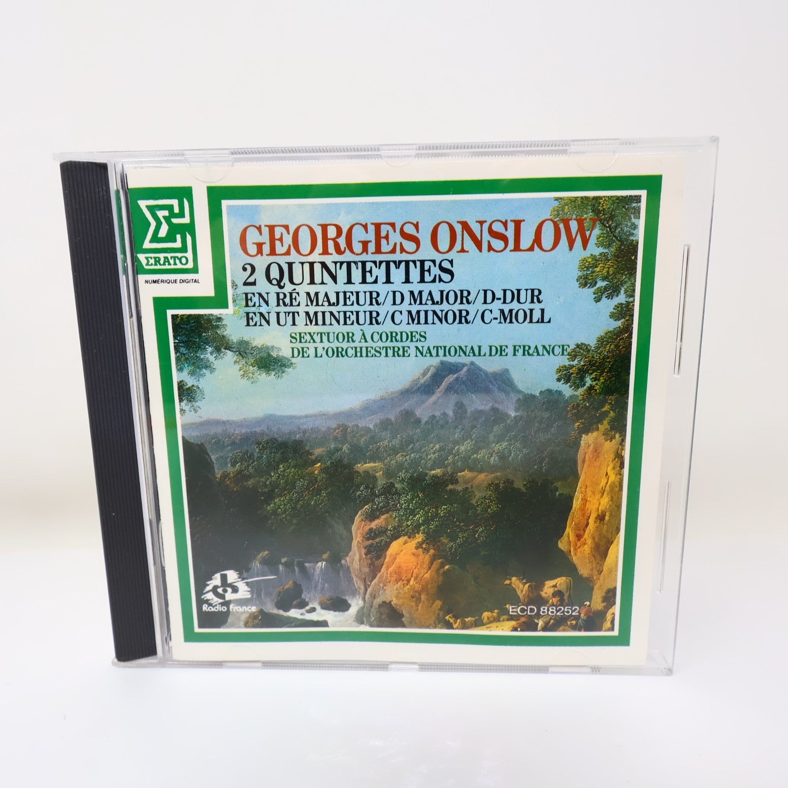 Georges Onslow 2 Quintettes à Cordes CD Erato 1987 Classical Romantic ECD 88252