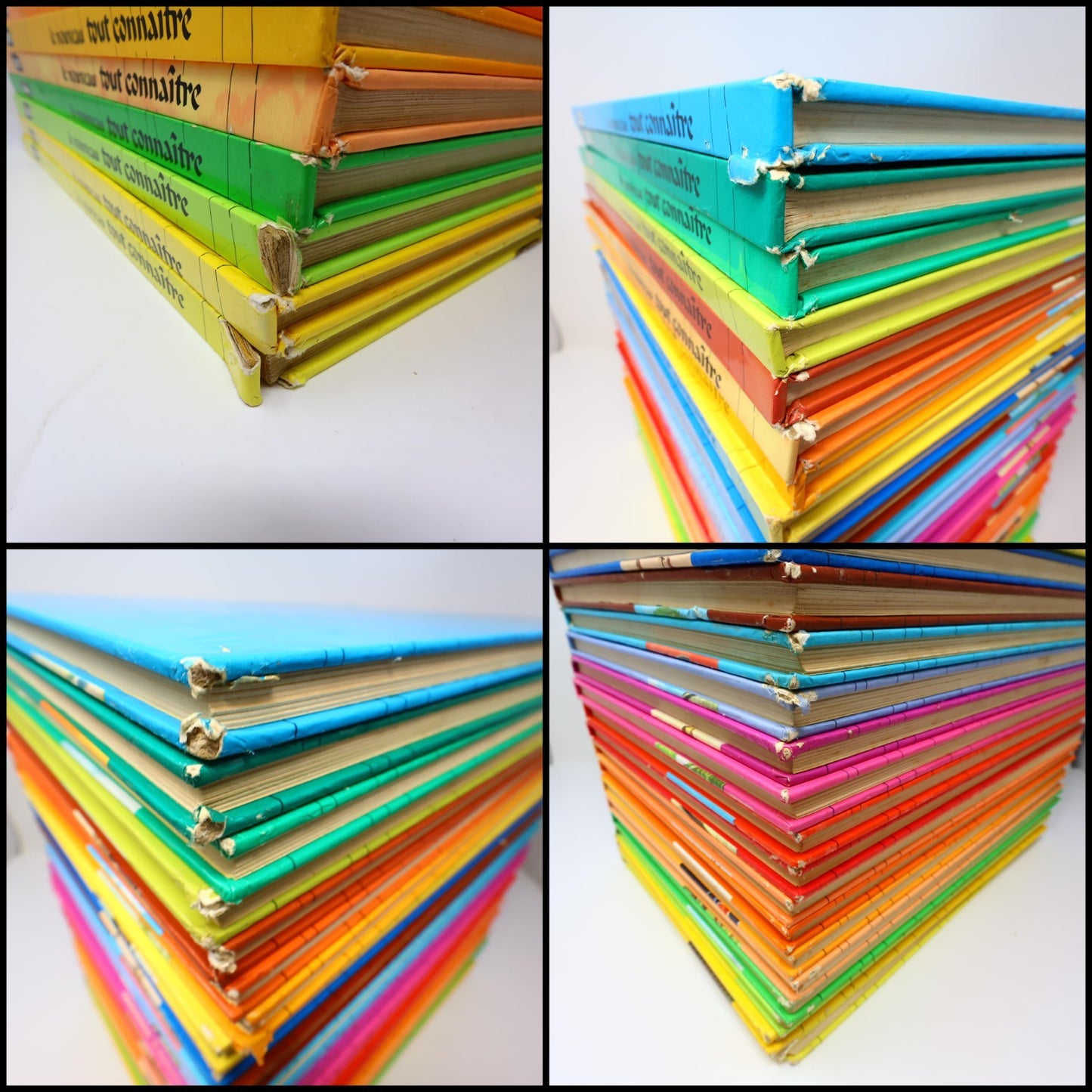 Le Nouveau Tout Connaître Encyclopédie en Couleurs Lot 24 Livres Histoire HC 60s