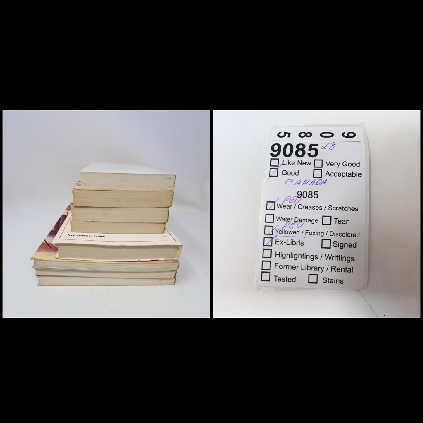 Félix Leclerc Lot 8 Livres Andante/Adagio/Allegro/Rêves à Vendre Roman Poésie PB