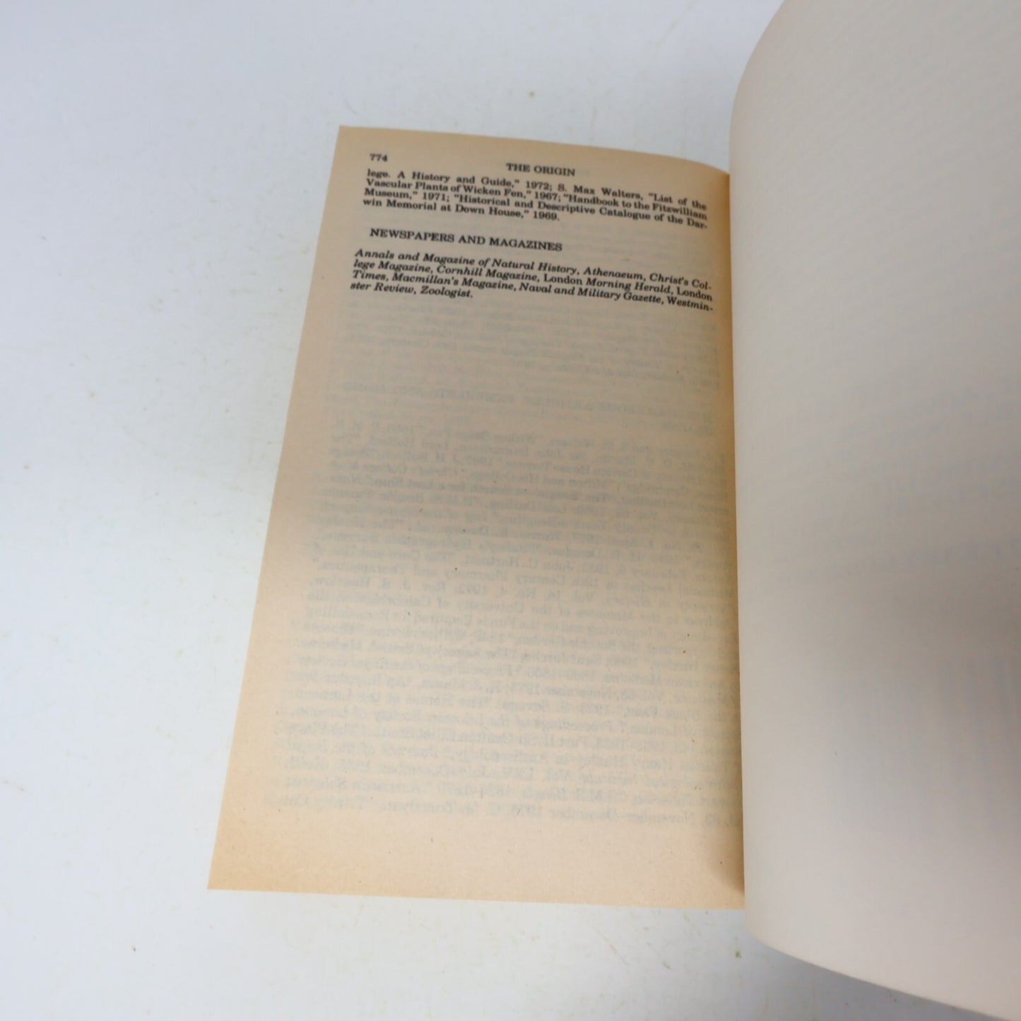 1982 The Origin a Biographical Novel of Charles Darwin Irving Stone Signet Book