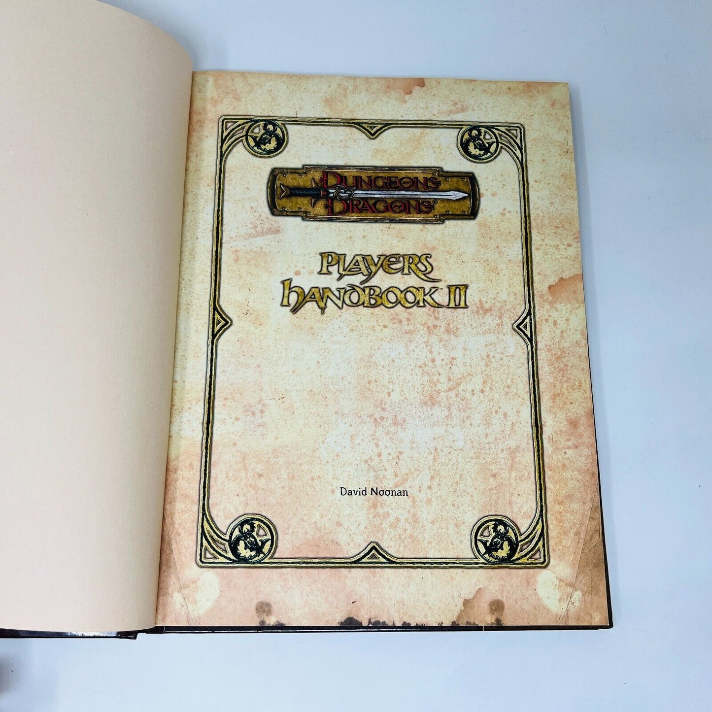 2006 Player's Handbook II Dungeons and Dragons D&D 3.5 Supplement David Noonan