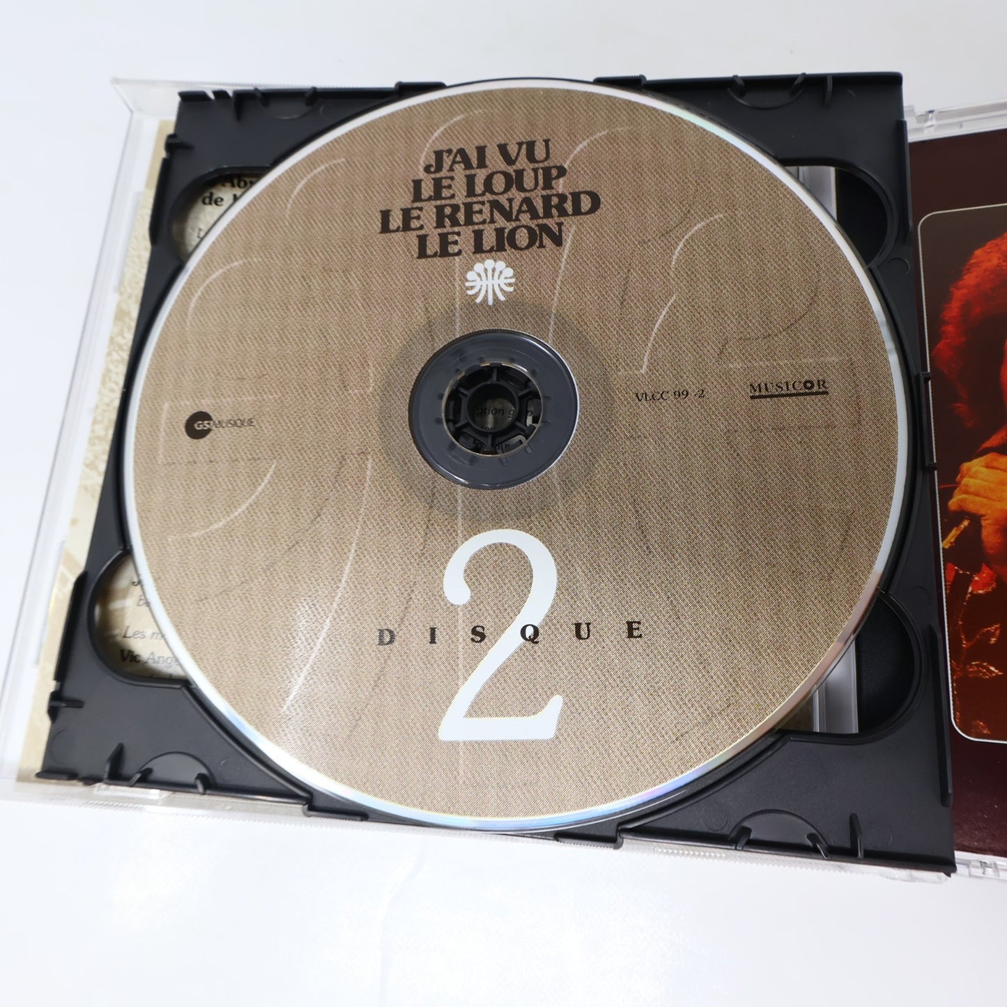 J'ai Vu Le Loup Le Renard Le Lion CD 25e 1974-1999 Leclerc/Vigneault/Charlebois