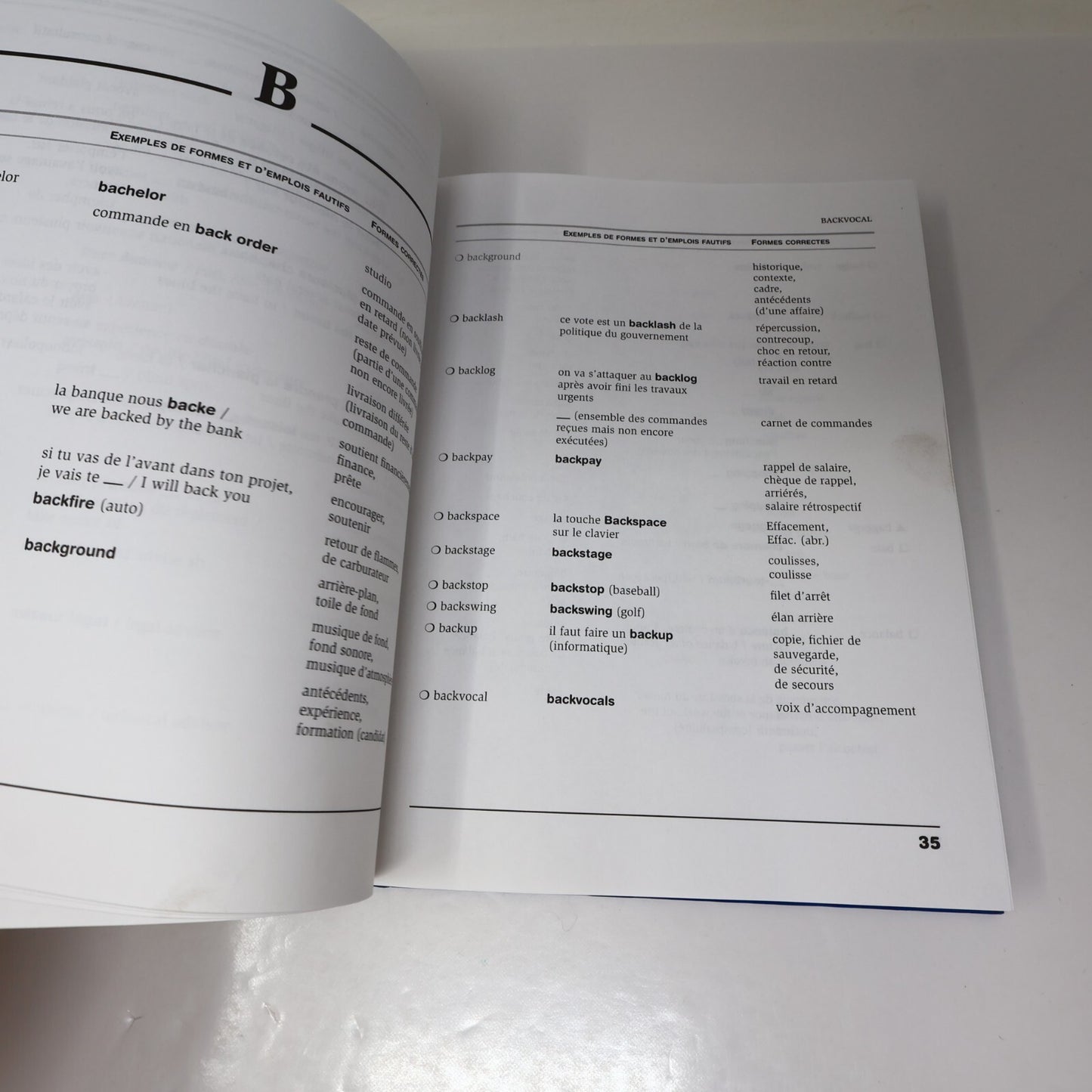 Le Colpron le Dictionnaire des Anglicismes Forest/Boudreau 1998 HC Français 90s