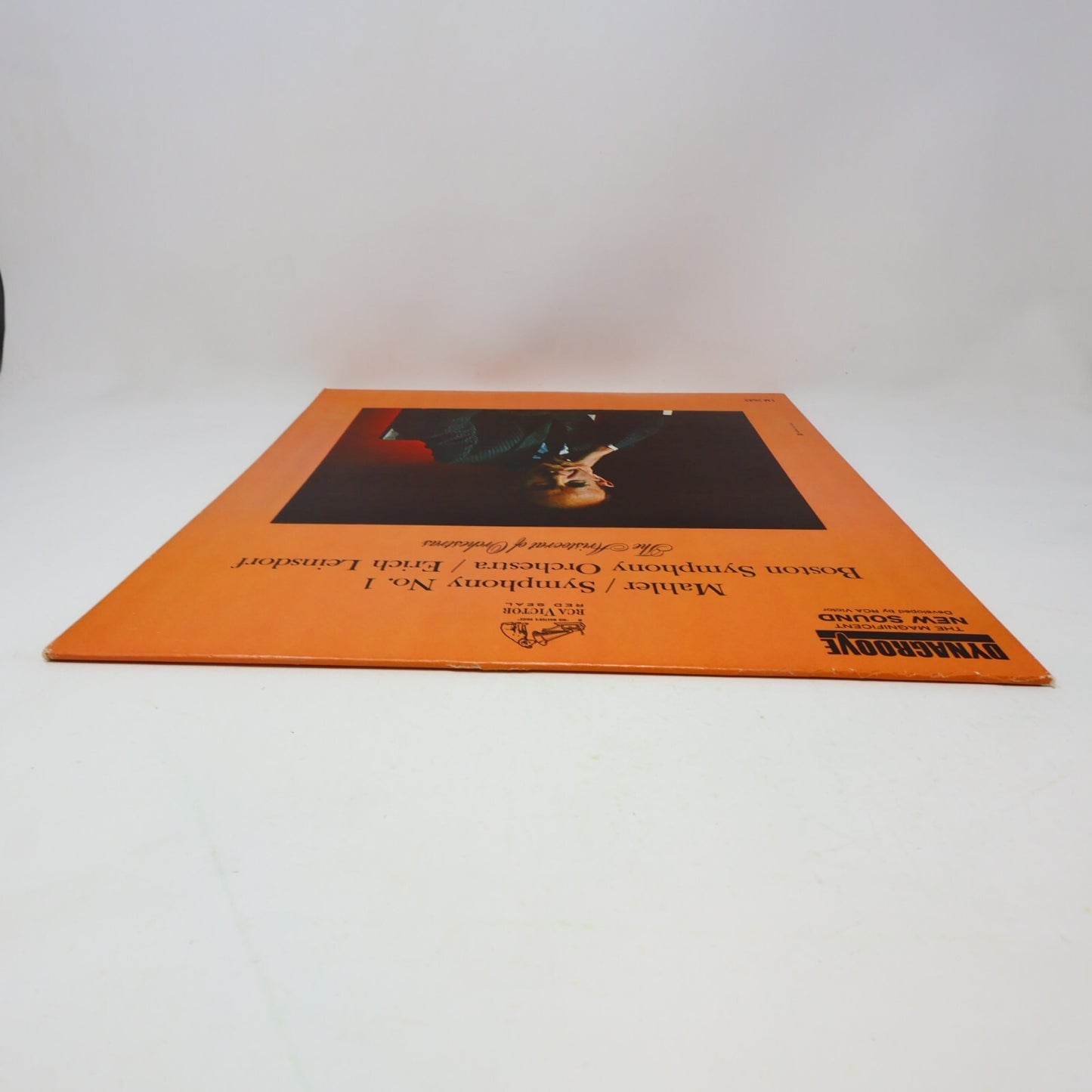 Mahler Boston Symphony Orchestra Erich Leinsdorf Symphony 1 Record LM-2642 Mono