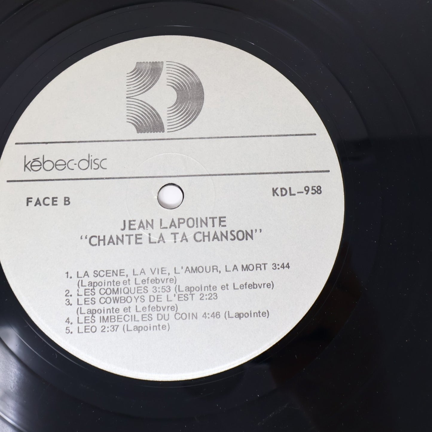 Jean Lapointe Lot 3 Disques Jongleur/Si On Chantait/Chante la ta Chanson Record
