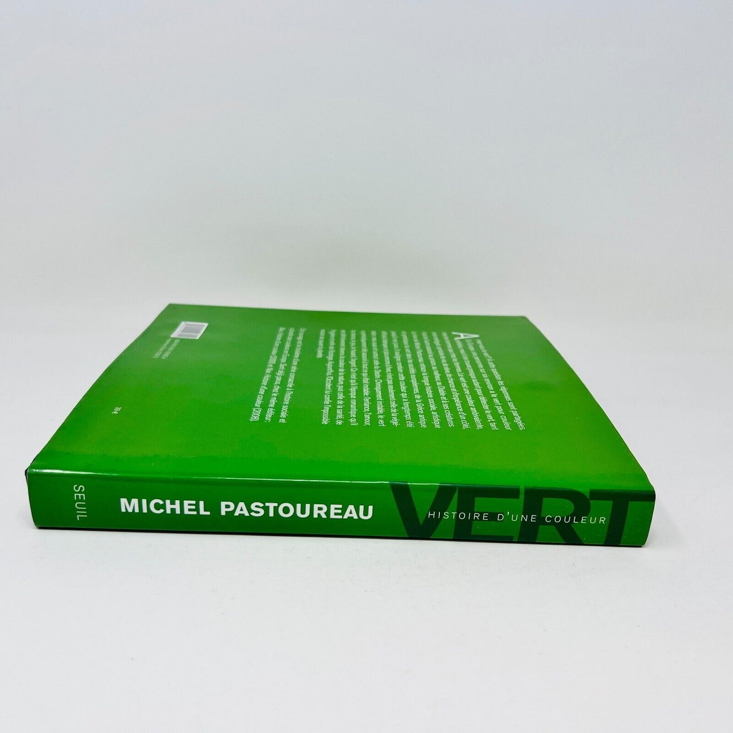 2013 Vert Histoire d'une Couleur de Michel Pastoureau Seuil Français Art Symbole