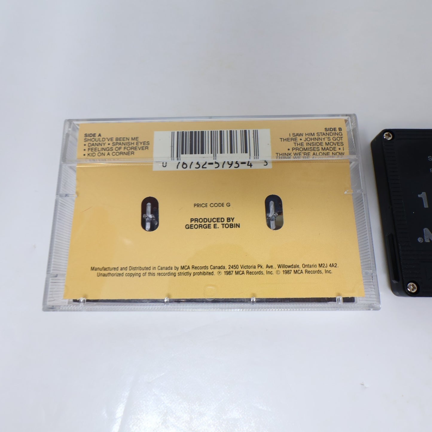 Tiffany Self-Titled Cassette 1987 Should've Been Me/Danny/Spanish Eyes MCAC-5793