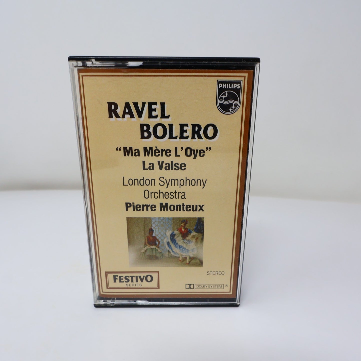 Ravel 3 Cassettes Lot Bolero/Ma Mère L'oye/Pianos Conertos Dutoit/Monteux/Rogé