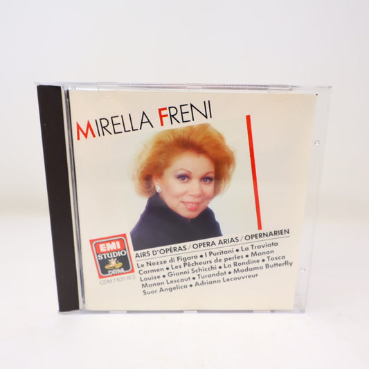 Mirella Freni Opera Arias/Airs d'Opéras CD 1989 Digital Remaster Classical EMI