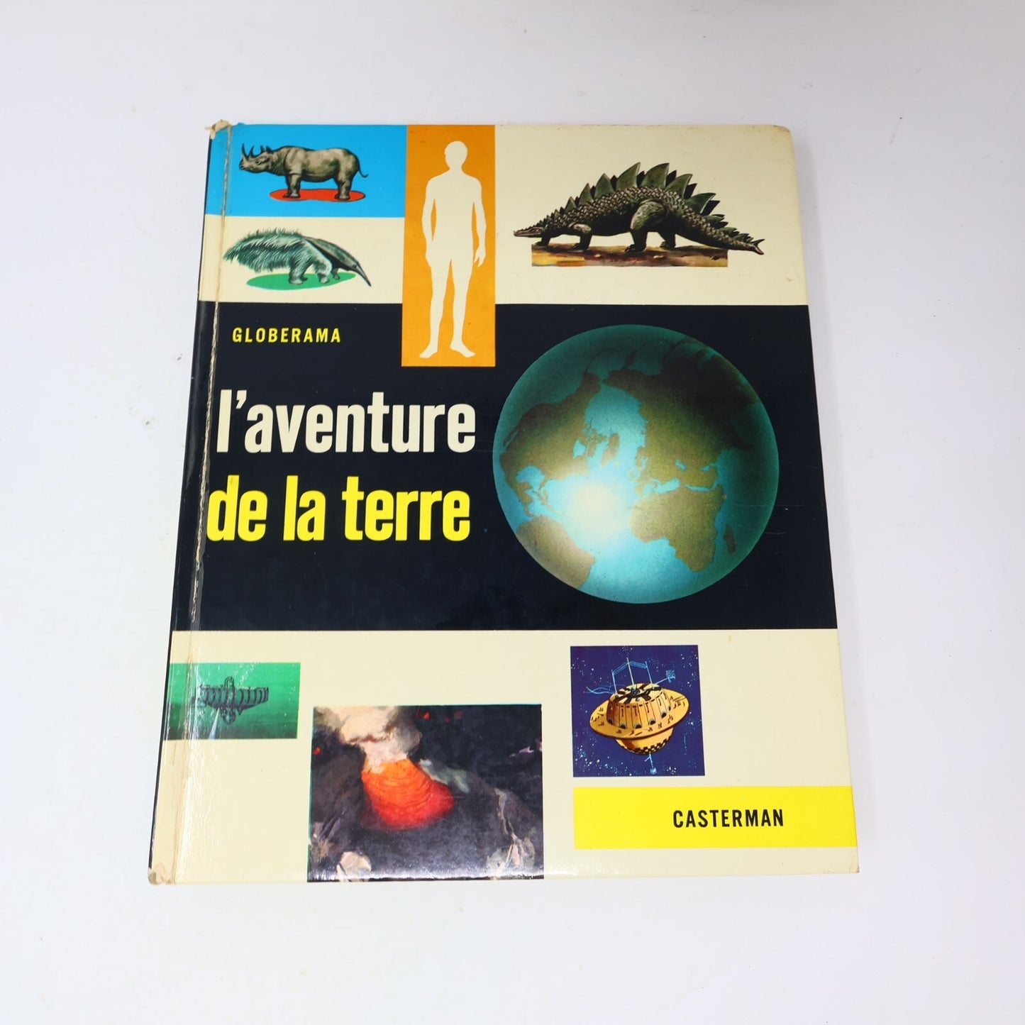1969 L'Aventure de la Terre Géographie Histoire Sciences Globerama Casterman 60s