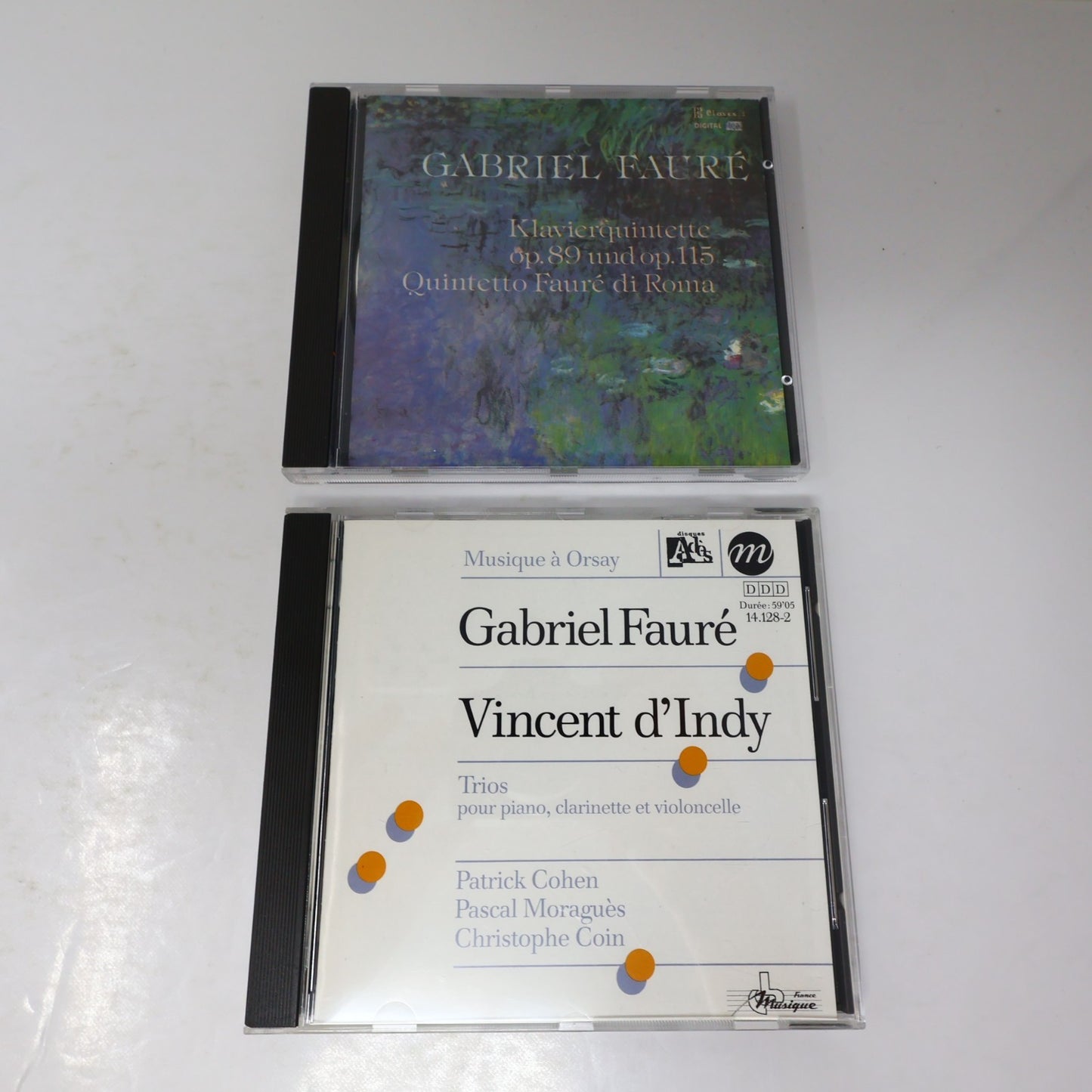 Gabriel Fauré 9 CD Lot Requiem/Violin Sonatas/Musique de Chambre/Piano Quartets