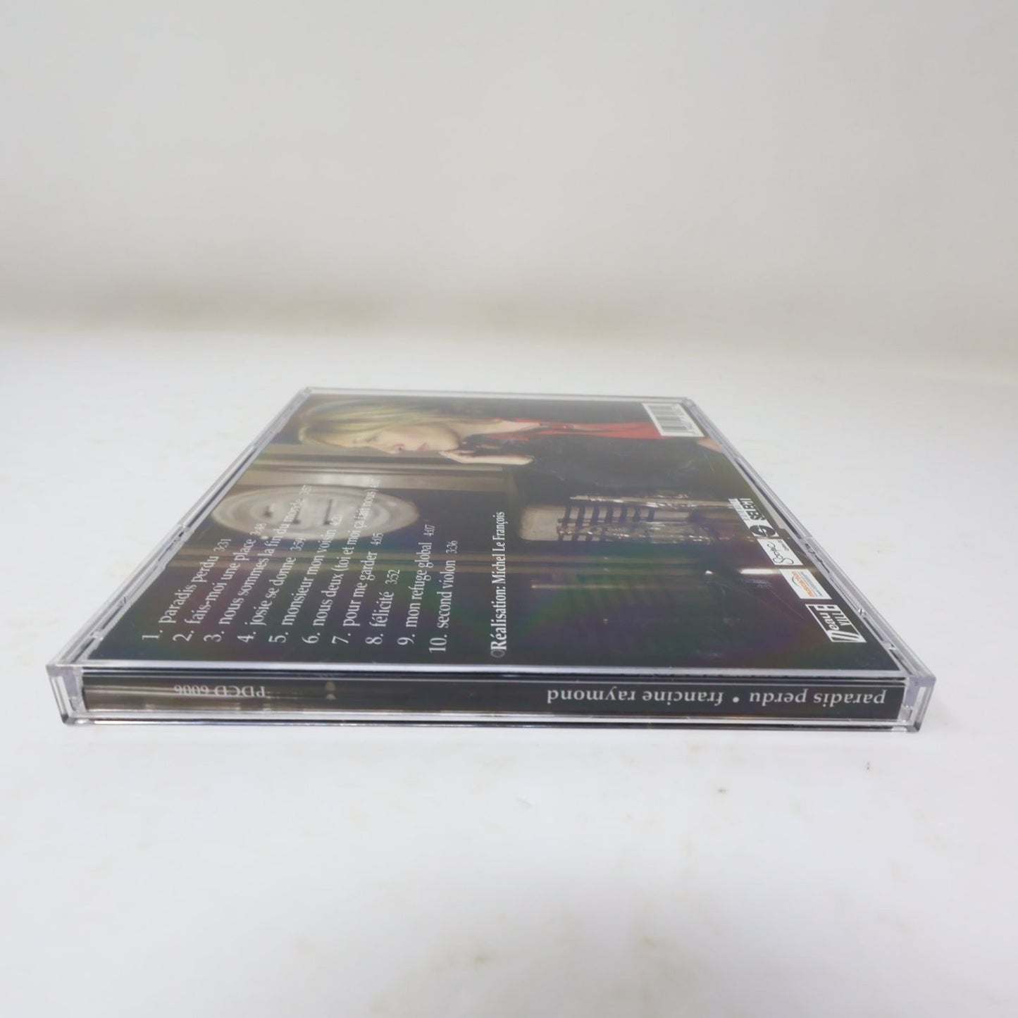Francine Raymond Paradis Perdu CD 1998 Quebec Pop Deauville Fais-Moi une Place