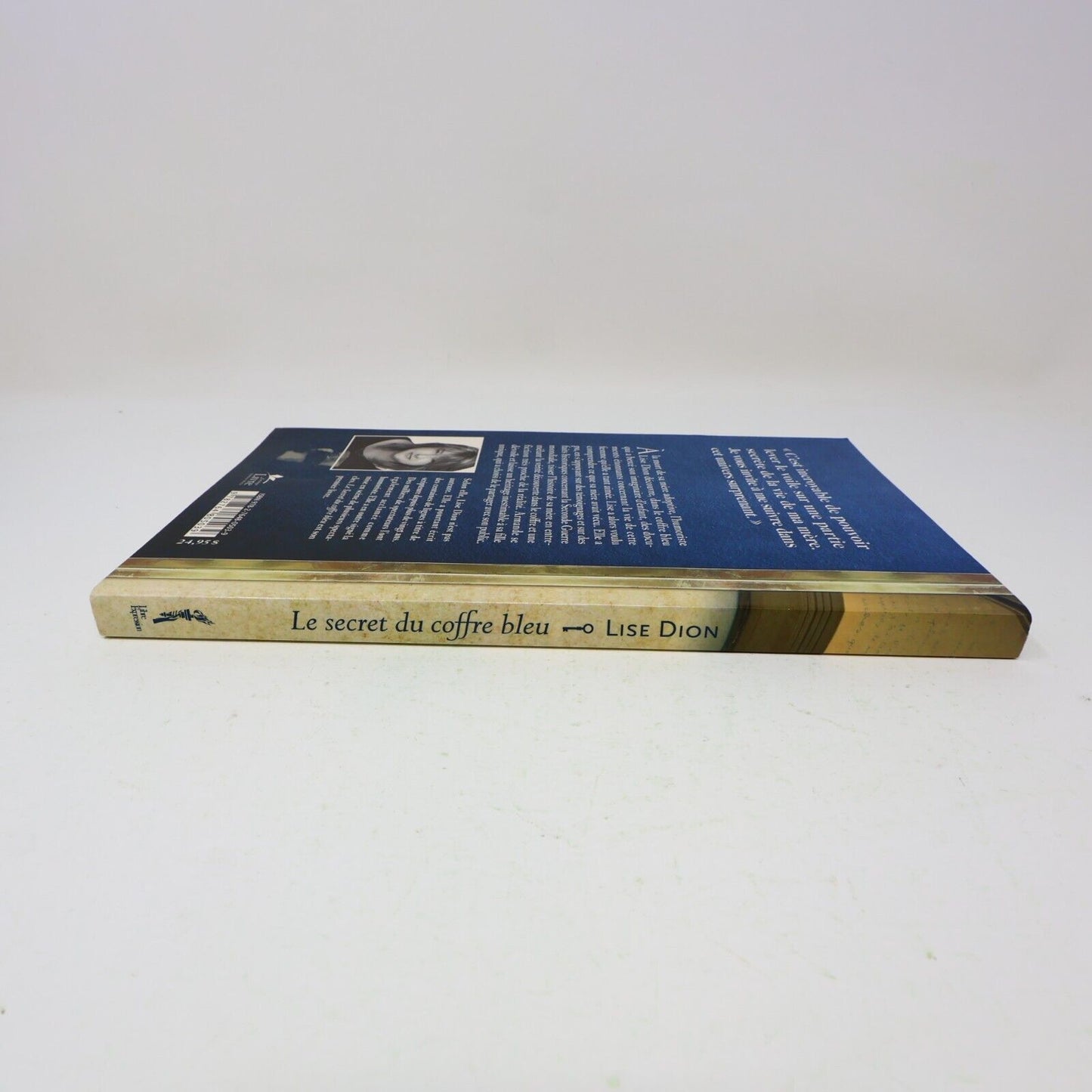 2011 Le Secret du Coffre Bleu Récit Lise Dion Littérature Québécoise Roman Livre