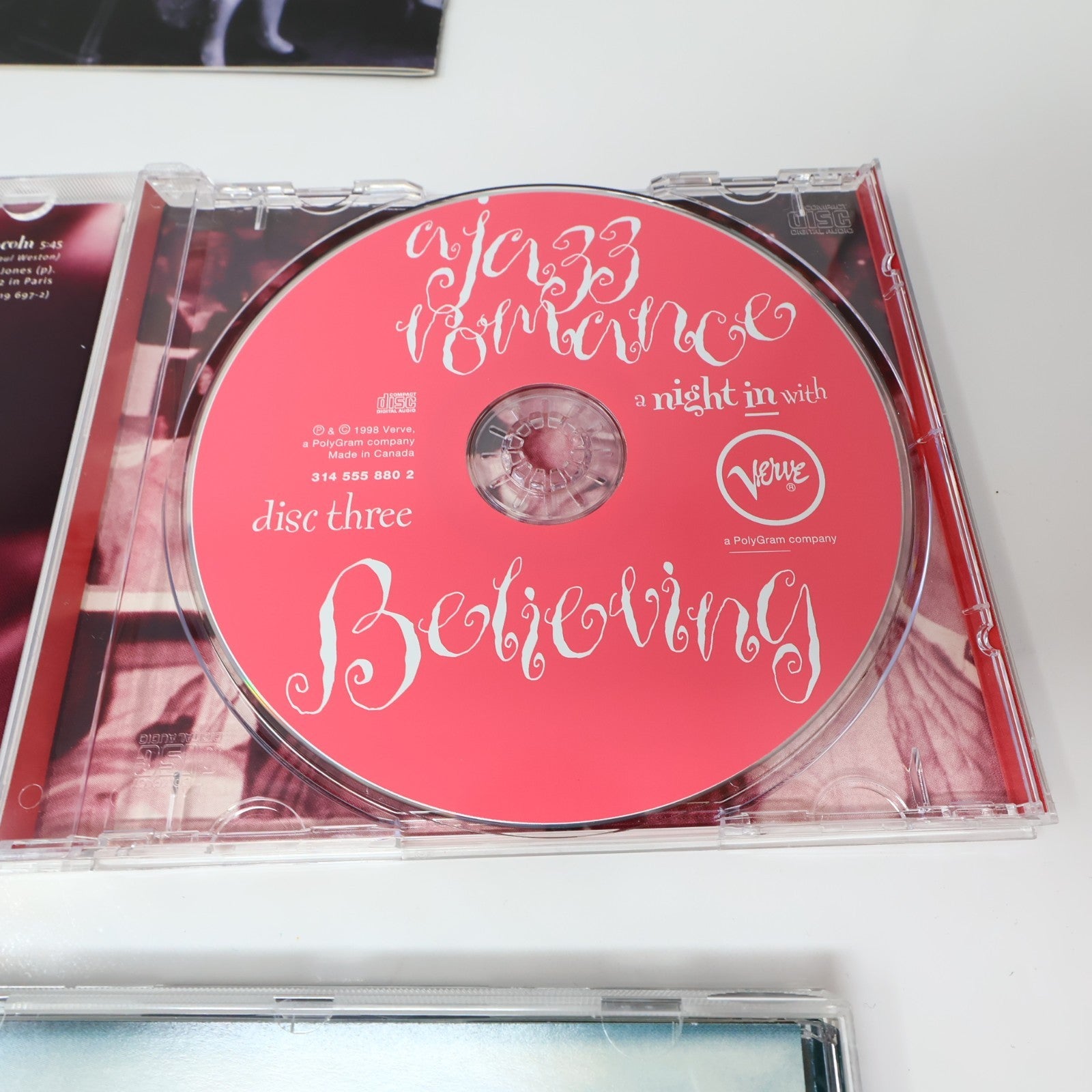 A Jazz Romance a Night With Verve CD Milt Jackson/Lester Young/Shirley Horn 1998