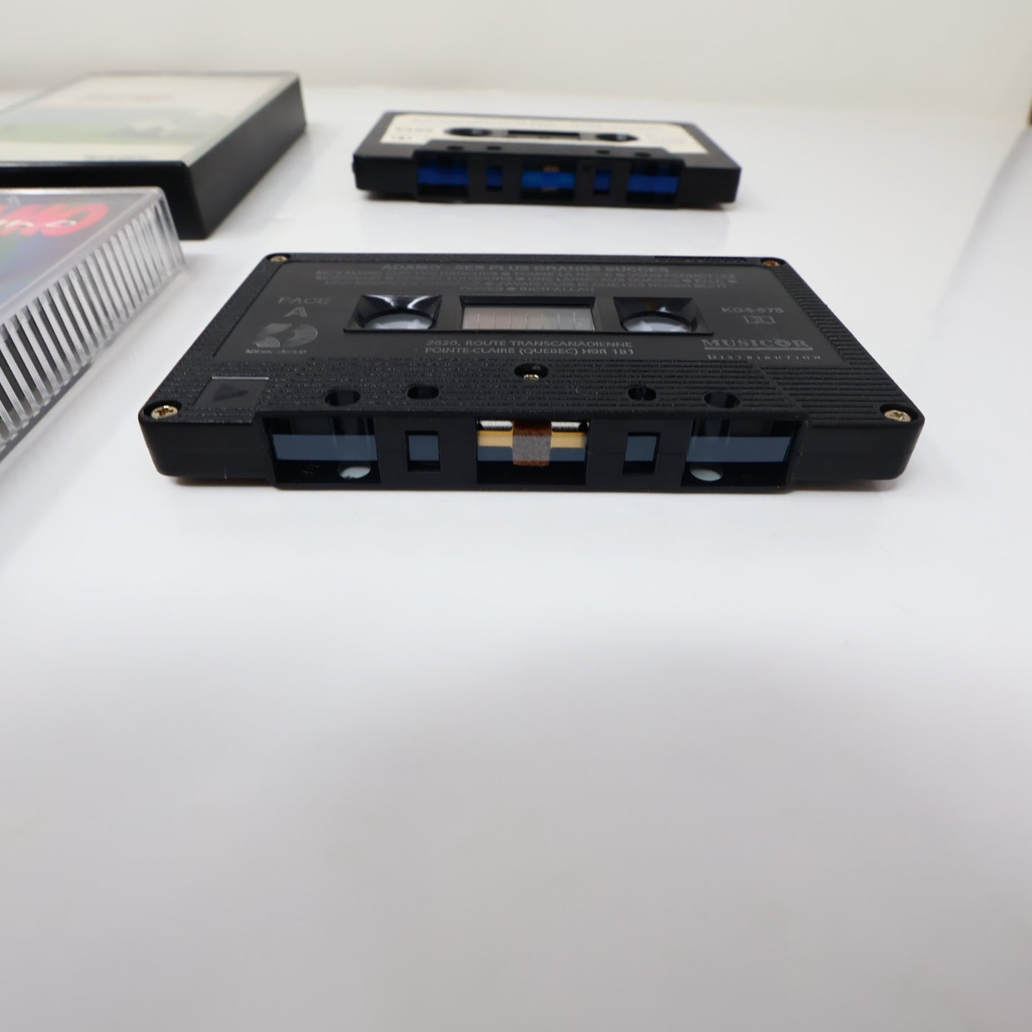 Salvatore Adamo Lot 2 Cassette Ses Plus Grands Succès/Puzzle C'est Ma Vie/Elle