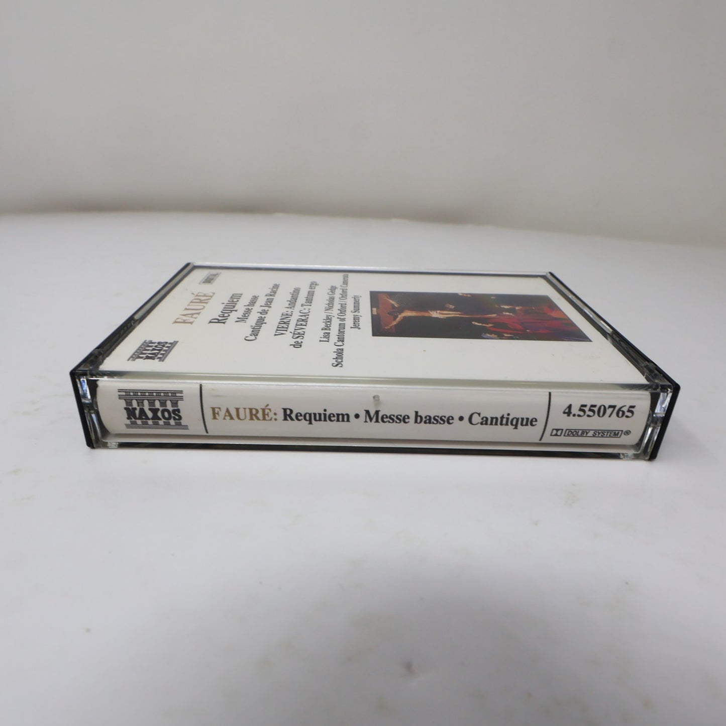 Fauré Requiem/Messe Basse/Cantique De Jean Racine Cassette Vierne/de Séverac