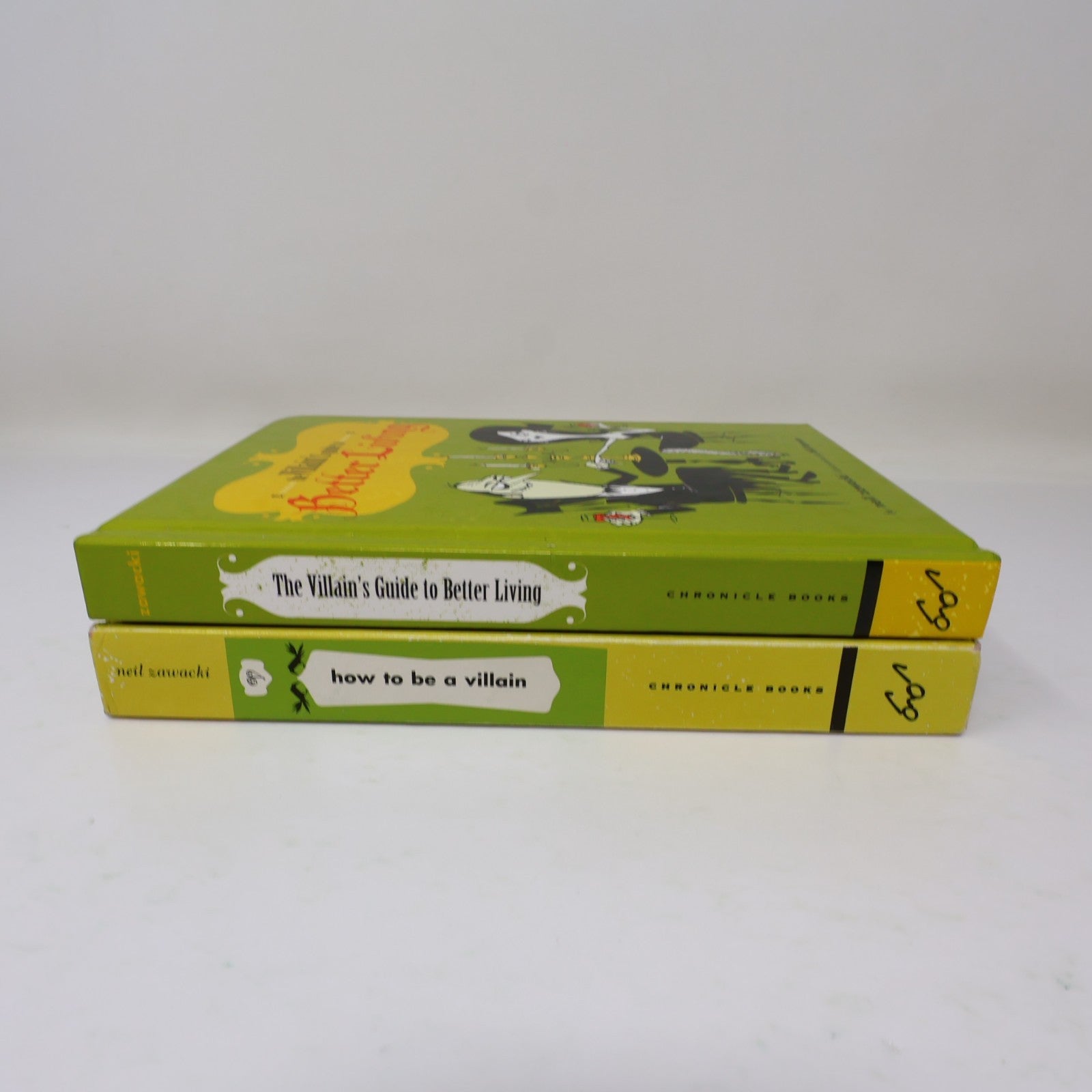 The Villain's Guide to Better Living/How to Be a Villain 2 Books Lot Zawacki HC