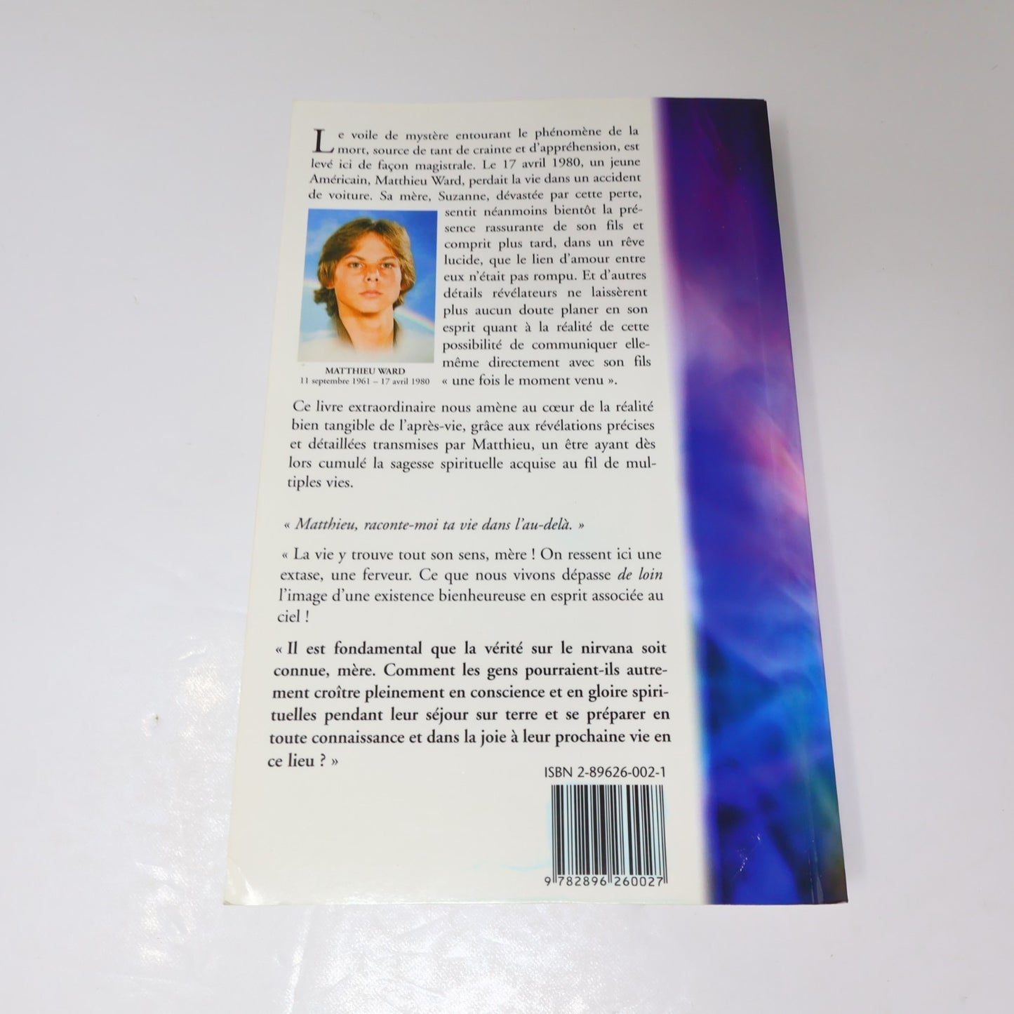 Nirvana Lumière Nouvelle sur la Vie dans l'Au-Delà Suzanne Ward Arianne 2005 PB