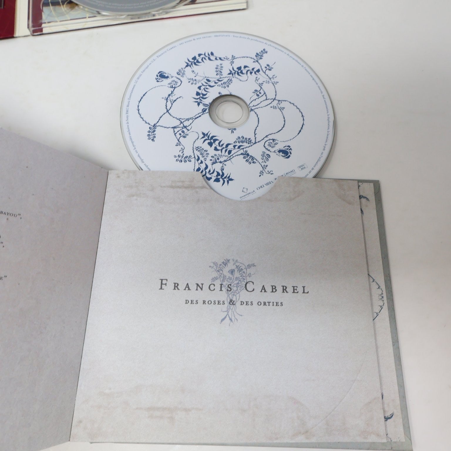 Francis Cabrel Lot 6 CDs Sarbacane/Hors-Saison/In Extremis/Beaux Dégâts Français
