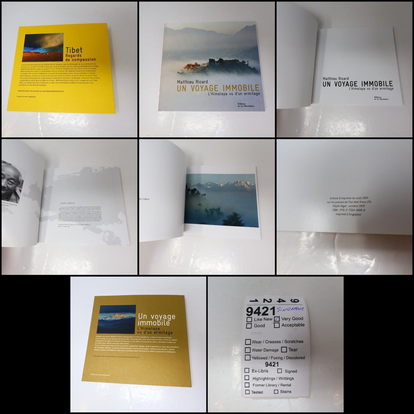 Himalaya les Chemins du Bouddhisme Coffret Matthieu Ricard Martinière 2009 PB