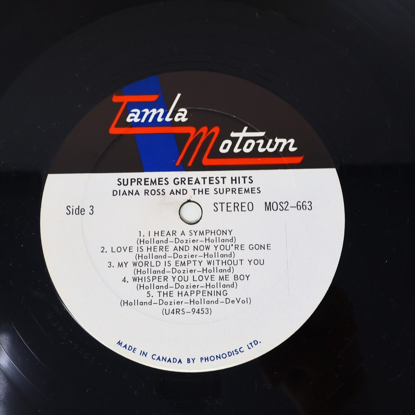 Diana Ross And The Supremes Greatest Hits 2x LP Record 1967 MOS2-663 Canada 60s