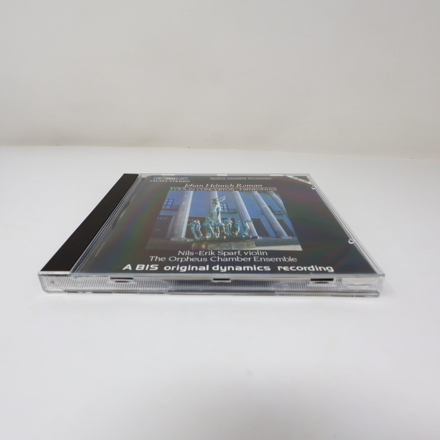 Johan Helmich Roman 3 Violin Concertos/3 Sinfonias CD Bis Nils-Erik Sparf
