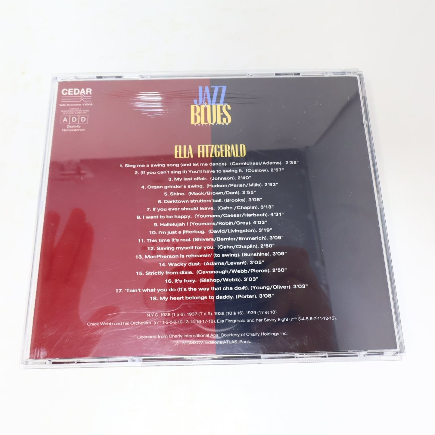 Ella Fitzgerald & Louis Armstrong Jazz Masters 24/Jazz & Blues 2 CD Lot