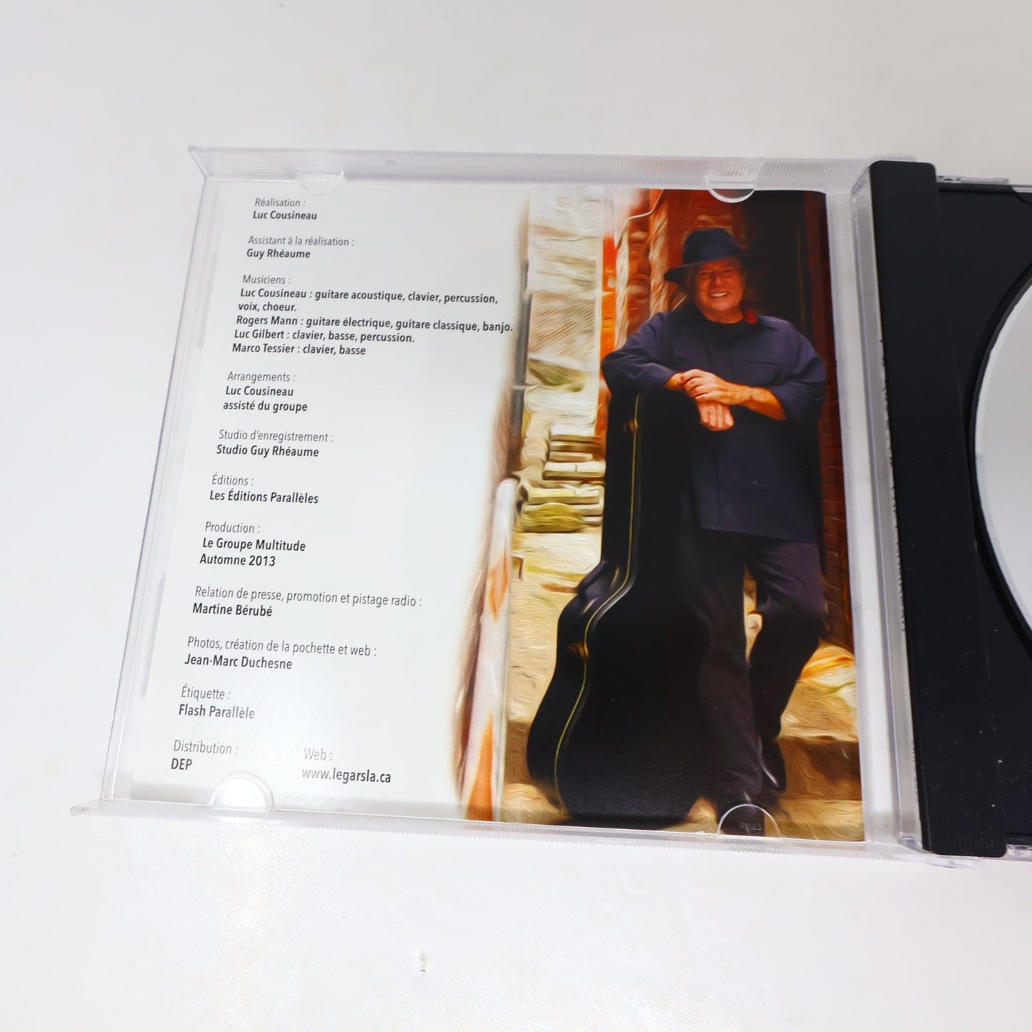 Luc Cousineau Le gars, Là CD 2013 Français/French Folk Multitude Mul2-4327
