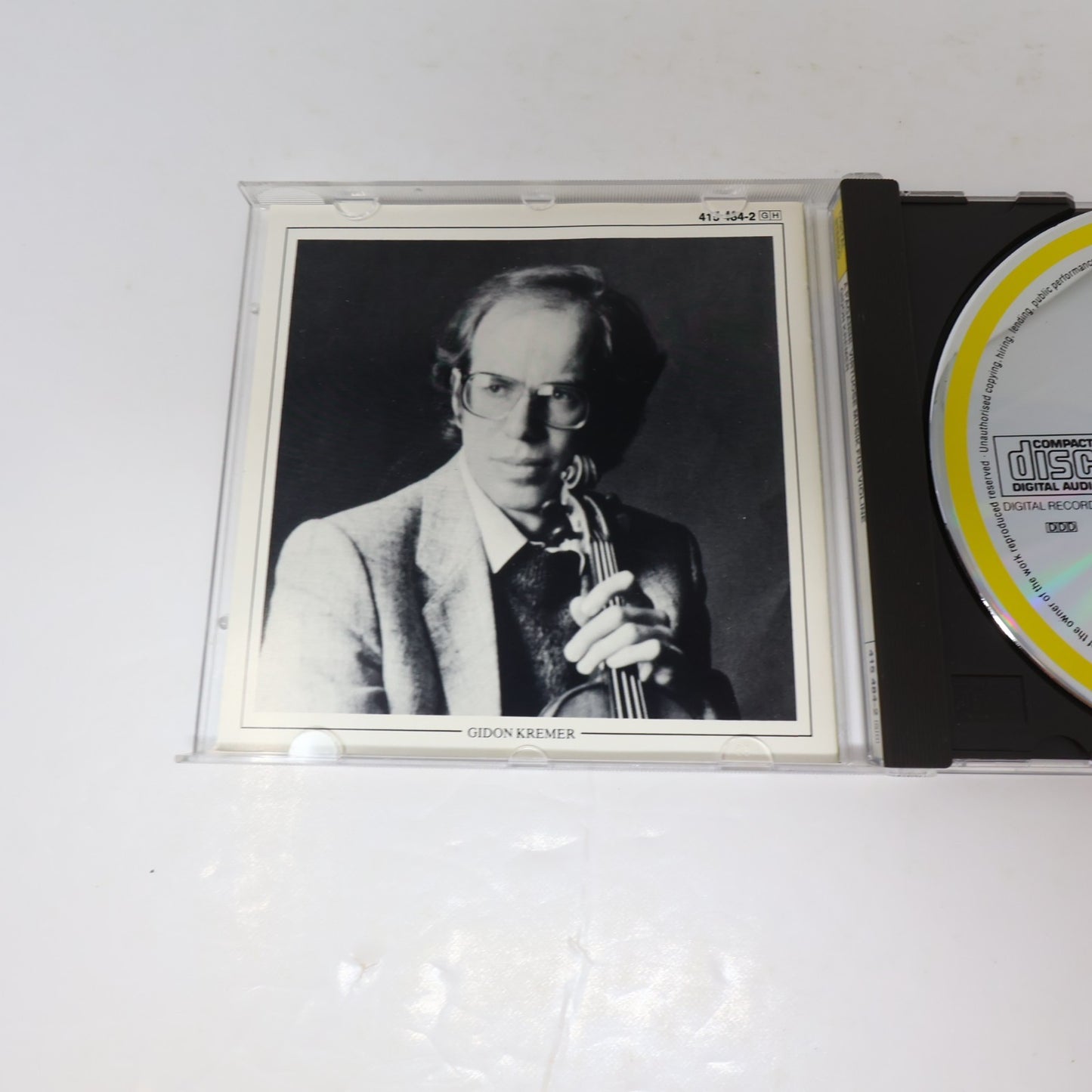 A Paganini Virtuoso Violin Music/Virtuose Musik Für Violine CD Gidon Kremer 1986