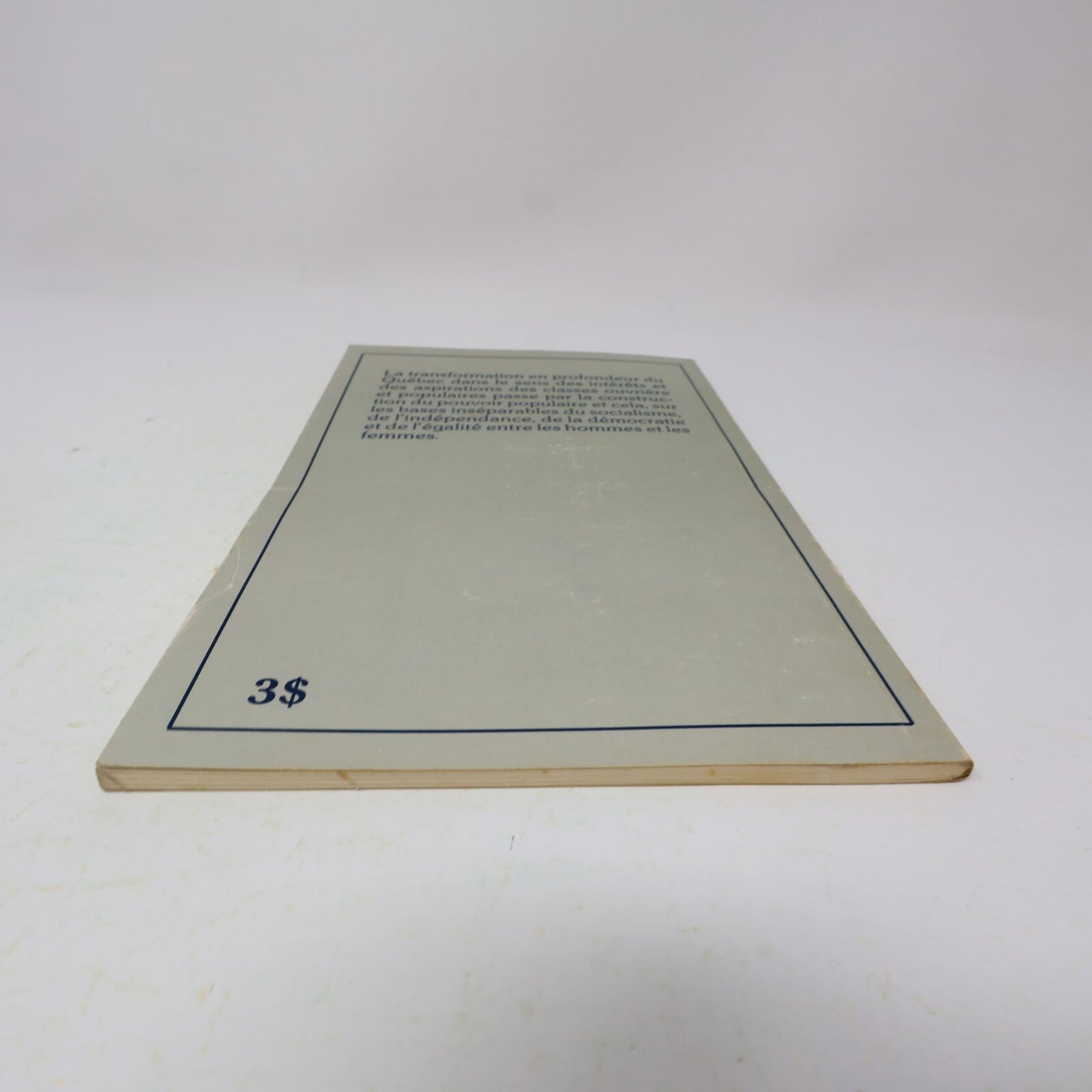 1981 Pour un Québec Socialiste Le Comité des Cent Mouvement Socialiste Politique