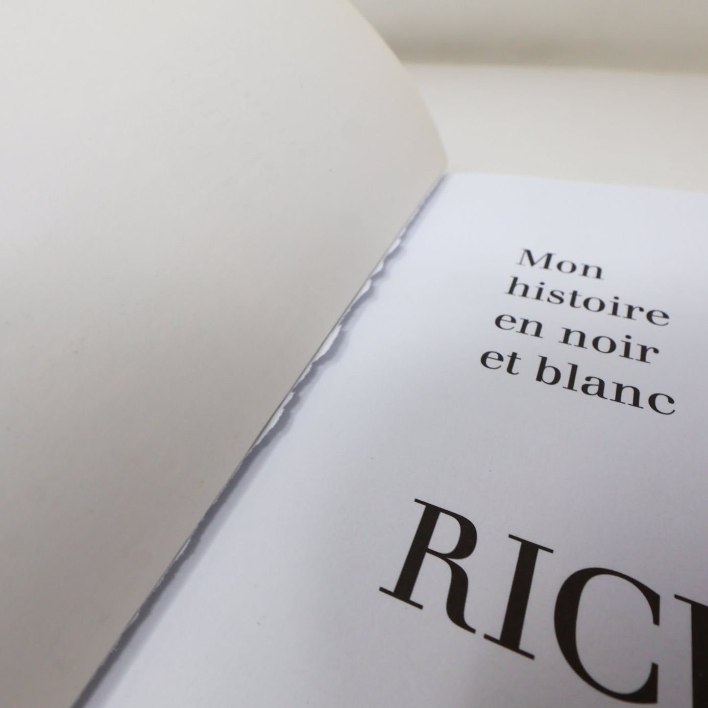 Mon histoire en noir et blanc Richard Abel 2005 Biographie LaSemaine Français