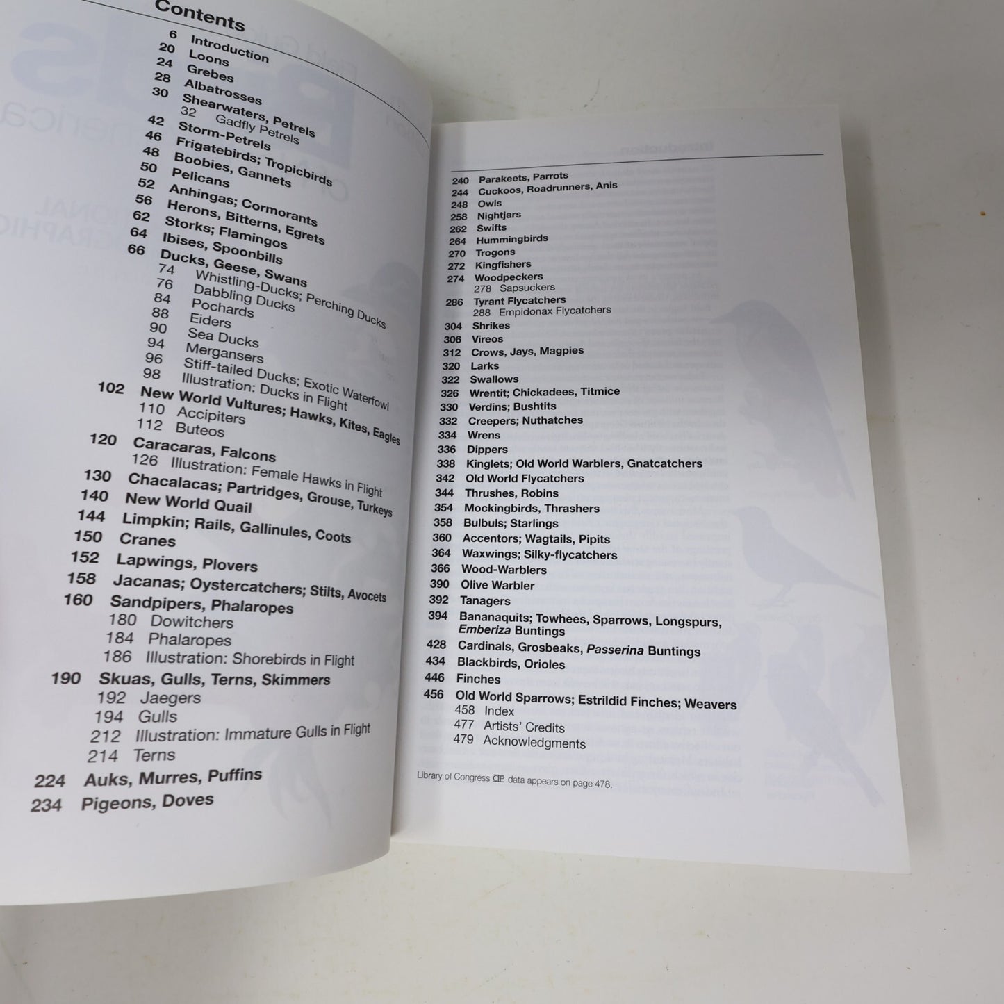 2002 Field Guide to the Birds of North America National Geographic Society Book