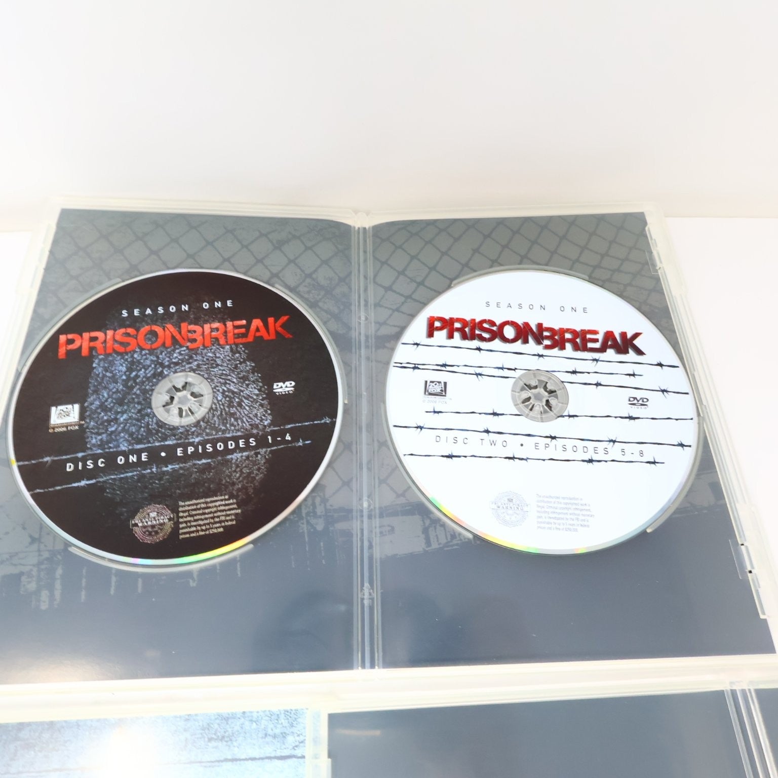 Prison Break Season 1-2 DVD Lot NTSC Region 1 Dominic Purcell/Wentworth Miller