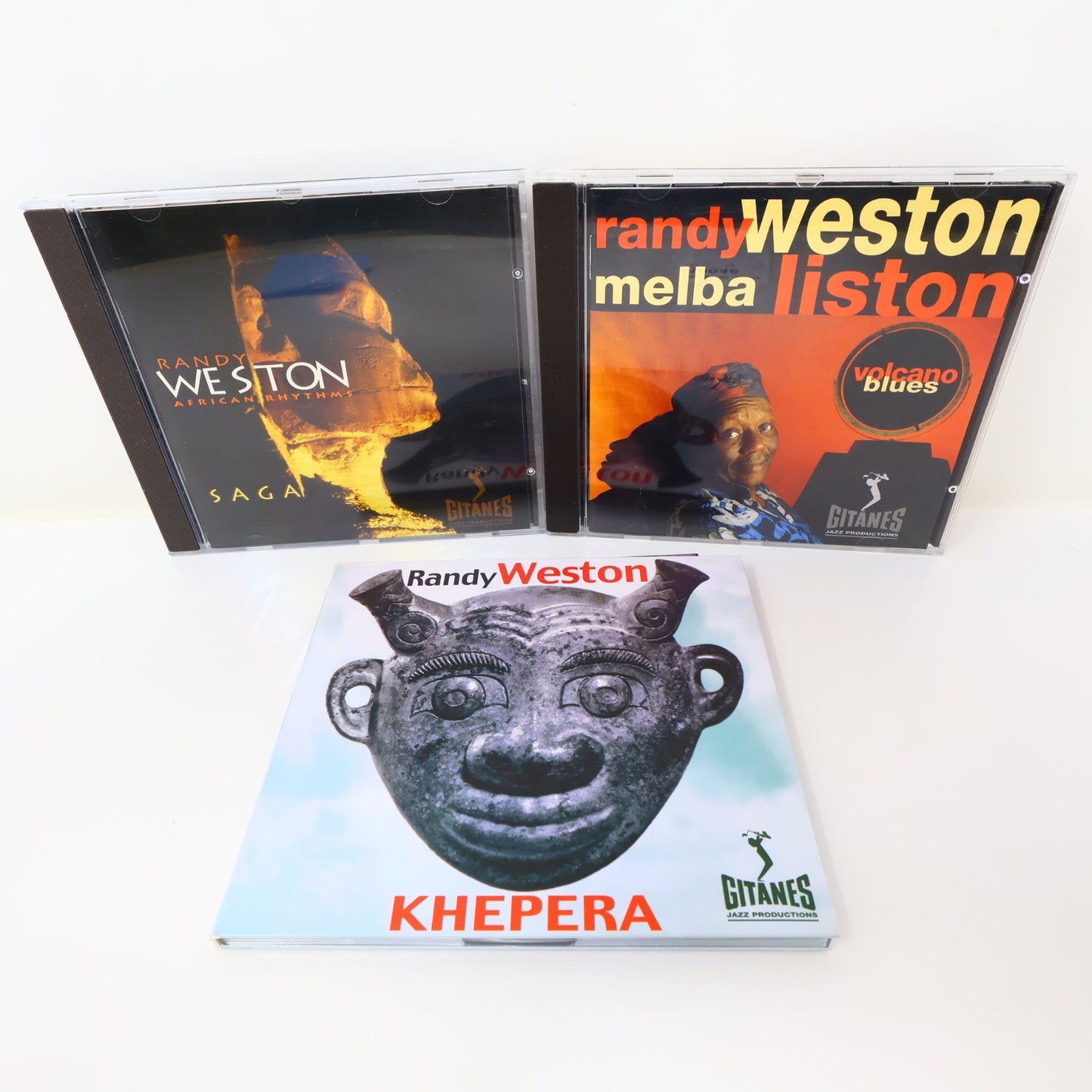 Randy Weston/Melba Liston 3 CDs Lot Verve Khepera/Saga/Volcano Blues Jazz 90s