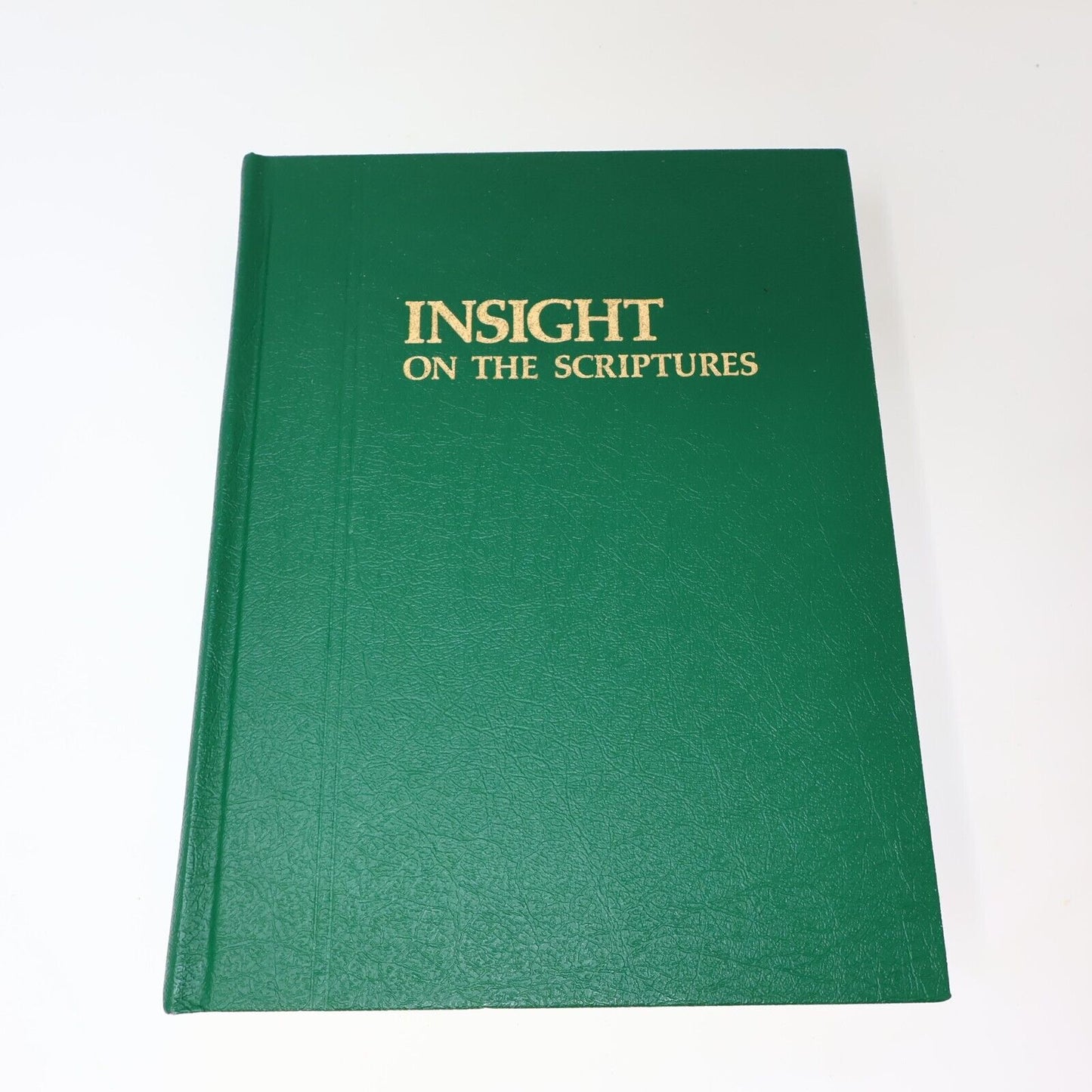 Lot 2 Books Insight on the Scriptures #1-2 Watch Tower Bible Religion 80s HC