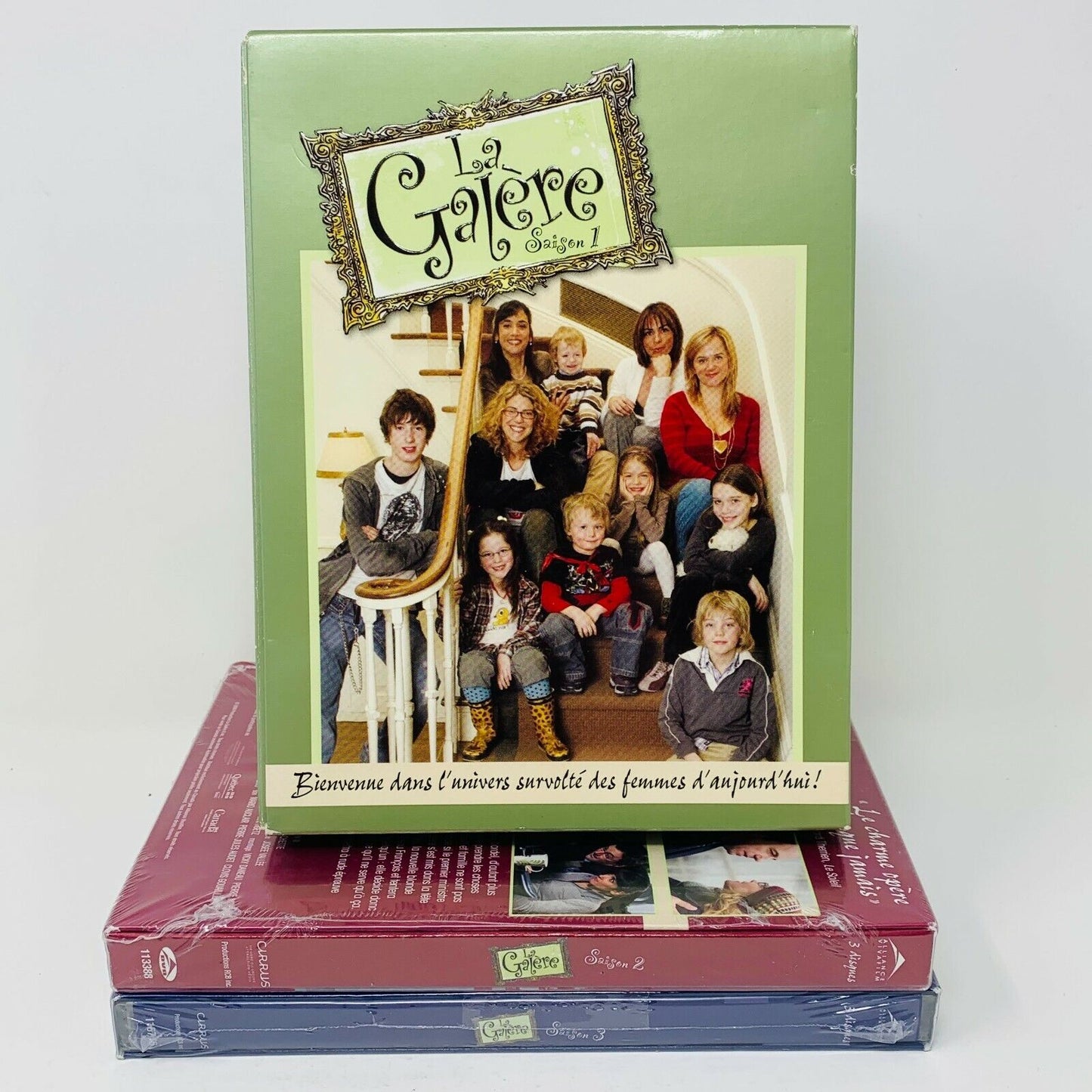 La Galère Saisons #1-2-3 Lot DVD Radio-Canada Télévision Français Hélène Florent