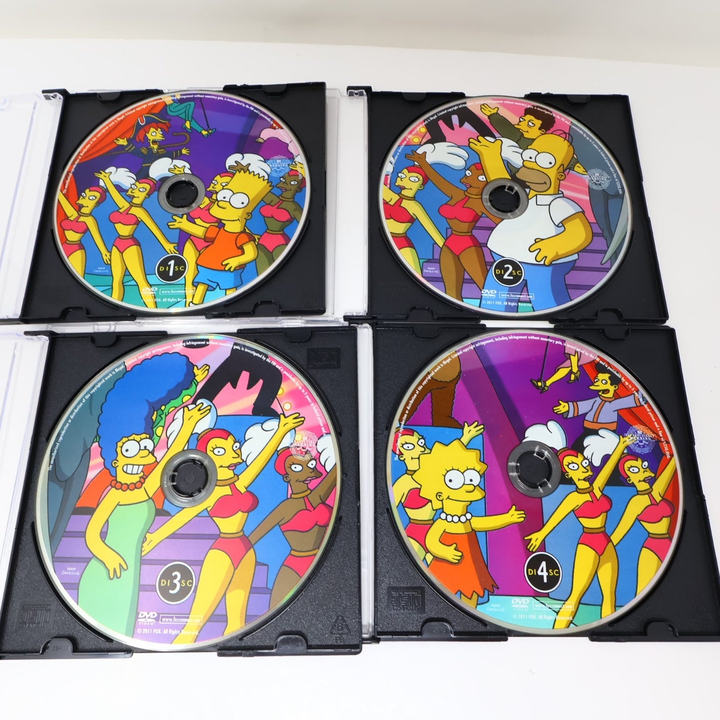 The Simpsons The Complete Fifth Season #5 DVD Tested NTSC Disc Only No Box
