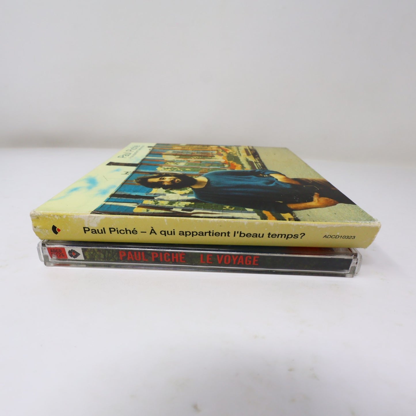 Paul Piché Lot 2 CDs Le Voyage/A qui Appartient l'Beau Temps? (Deluxe) Québécois