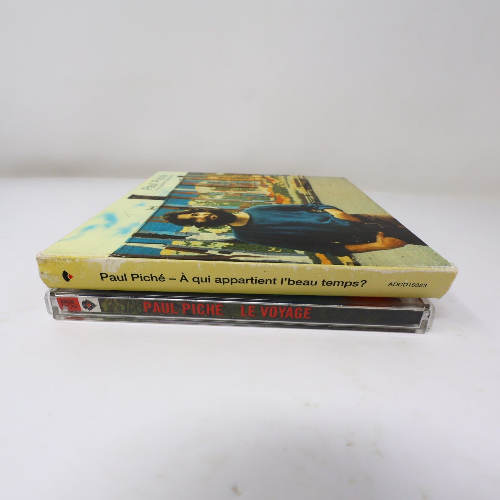 Paul Piché Lot 2 CDs Le Voyage/A qui Appartient l'Beau Temps? (Deluxe) Québécois