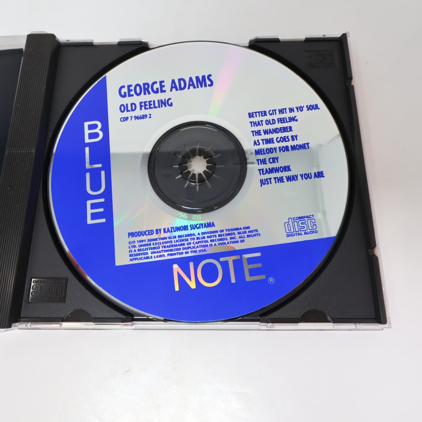 George Adams Old Feeling CD Blue Note 1991 Better Git Hit In Yo' Soul/The Wander