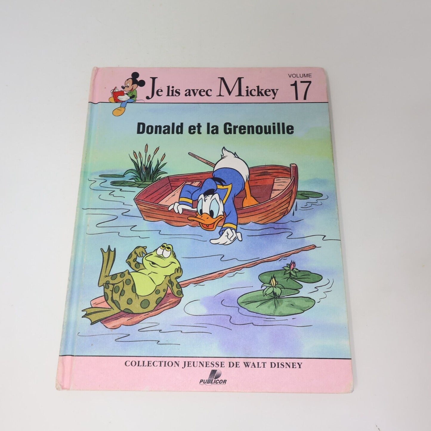 Lot 12 Livres Je Lis avec Mickey Walt Disney Publicor Jeunes Enfants Français HC
