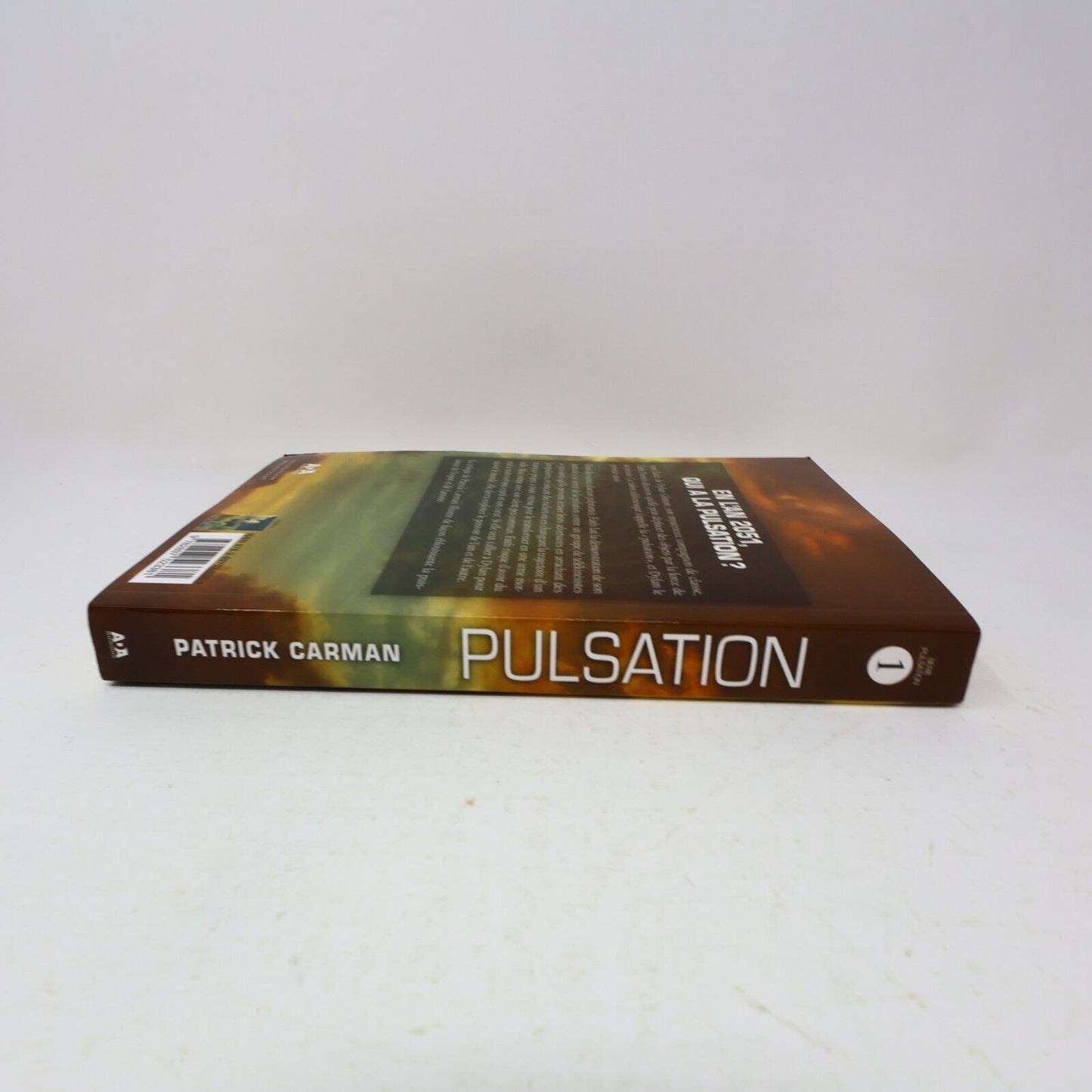 Pulsation #1 Patrick Carman 2015 Ada Français Paperback Science-Fiction Romance
