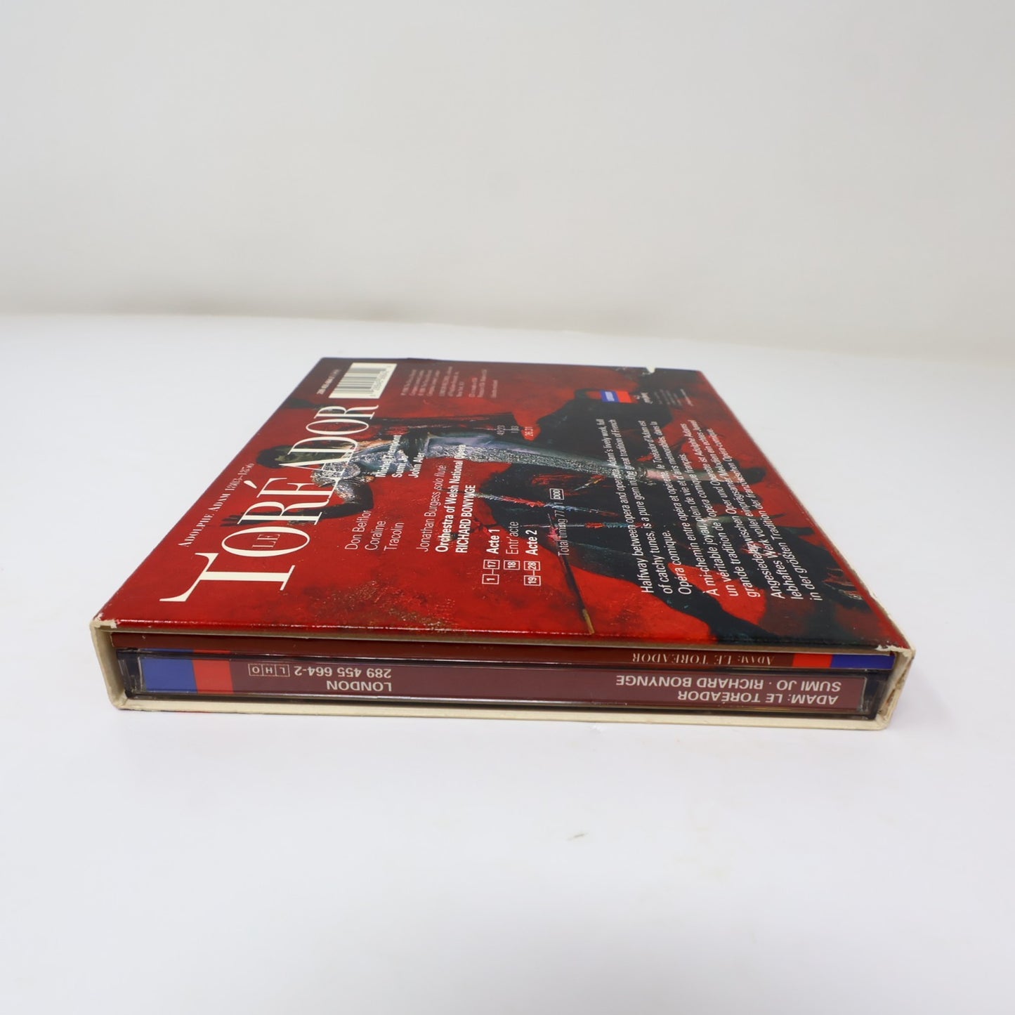 Le Toreador Adam Sumi Jo/John Aler/Michel Trempont CD Richard Bonynge 1998