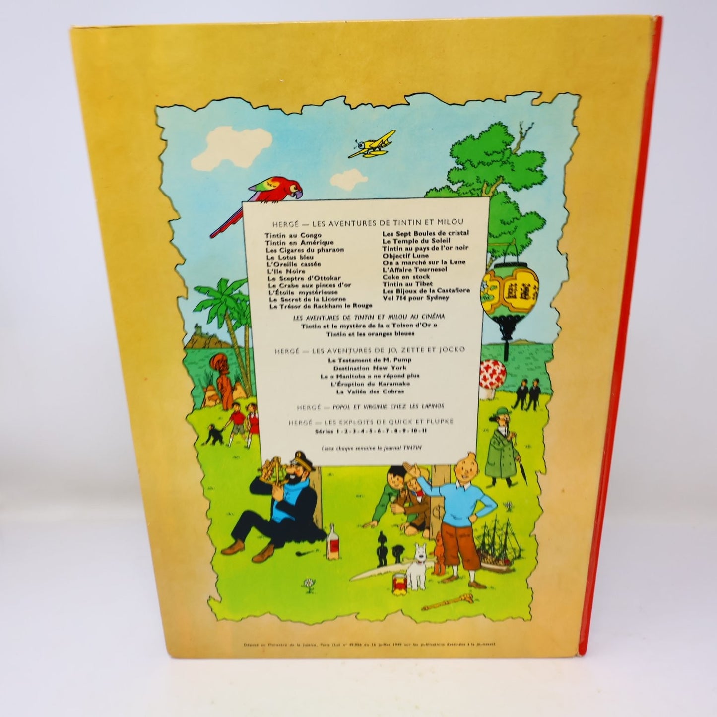 Vol 714 Pour Sydney Les Aventures de Tintin Hergé Français Casterman 1971 HC B39