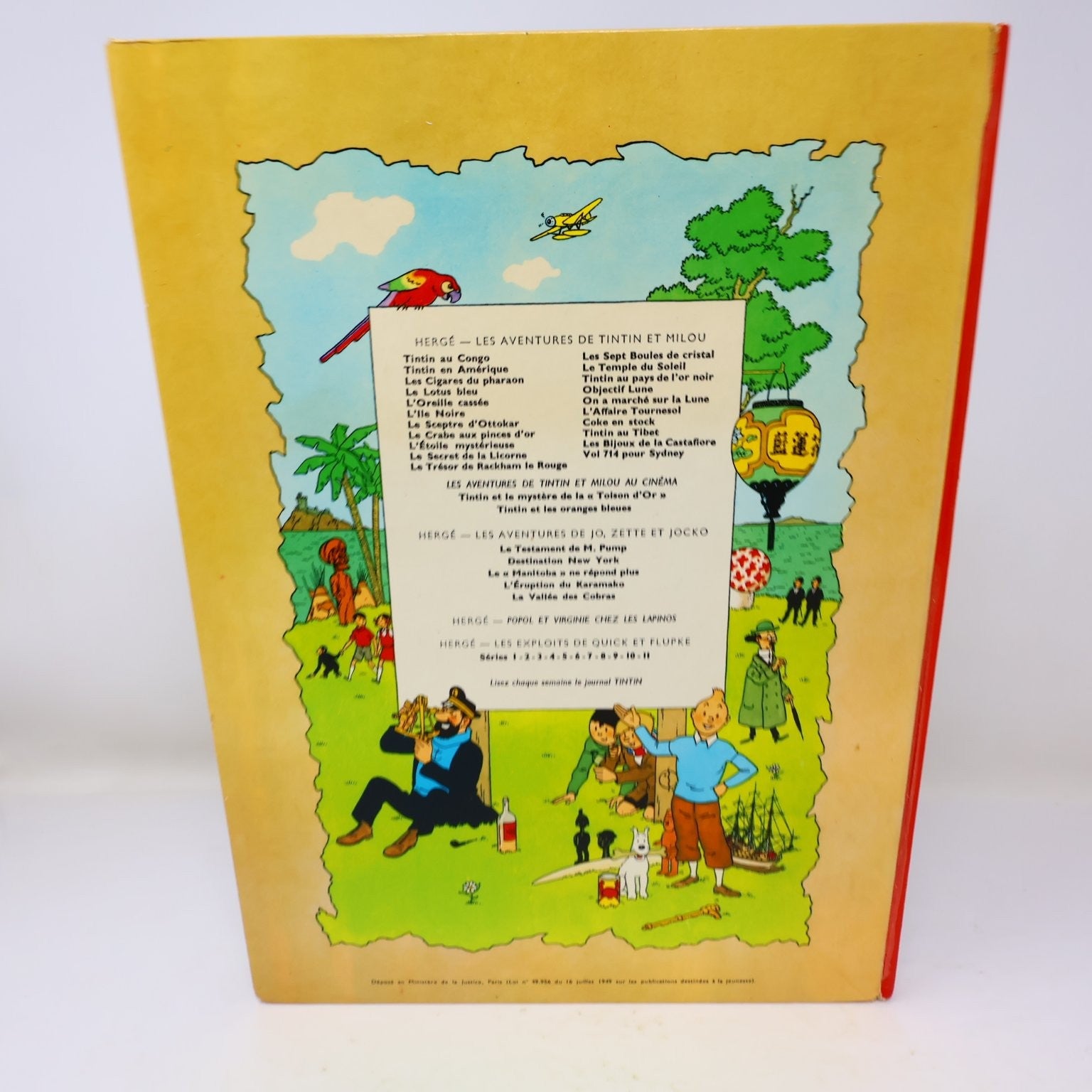 Vol 714 Pour Sydney Les Aventures de Tintin Hergé Français Casterman 1971 HC B39