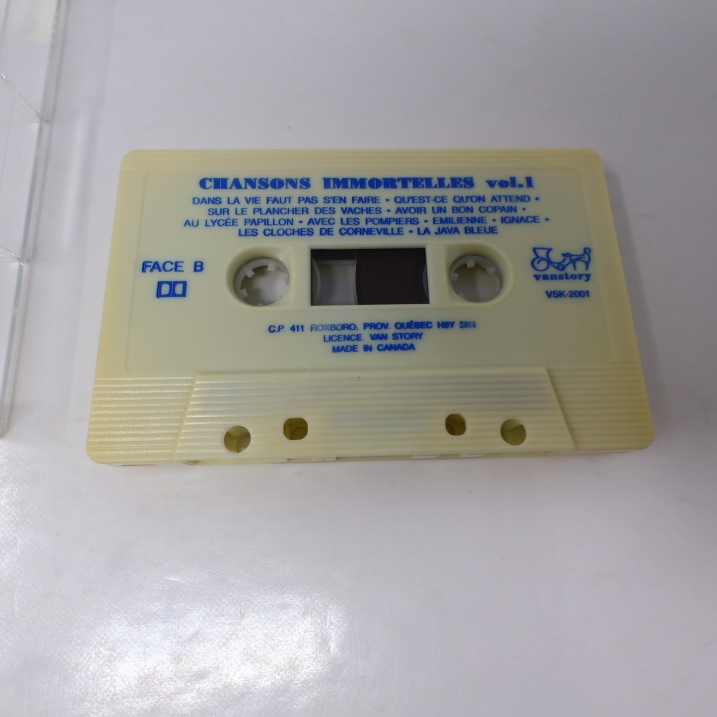 Chansons Immortelles #1-2 Lot 2 Cassette Jean Gabin/Tino Rossi/Ray Ventura/Celis