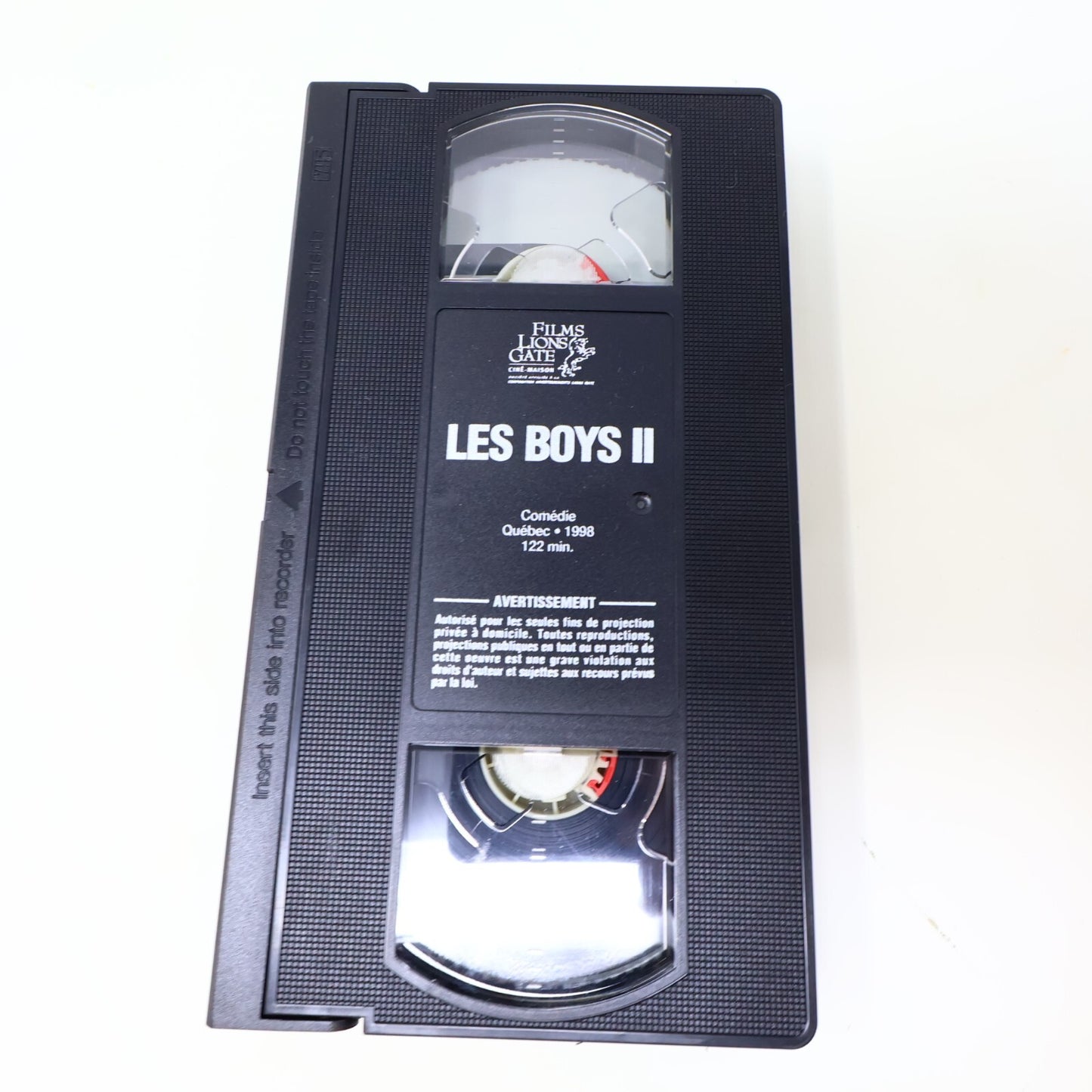 Les Boys 1 & 2 Lot VHS NTSC Testés Français Québec Comédie Hockey Rémy Girard