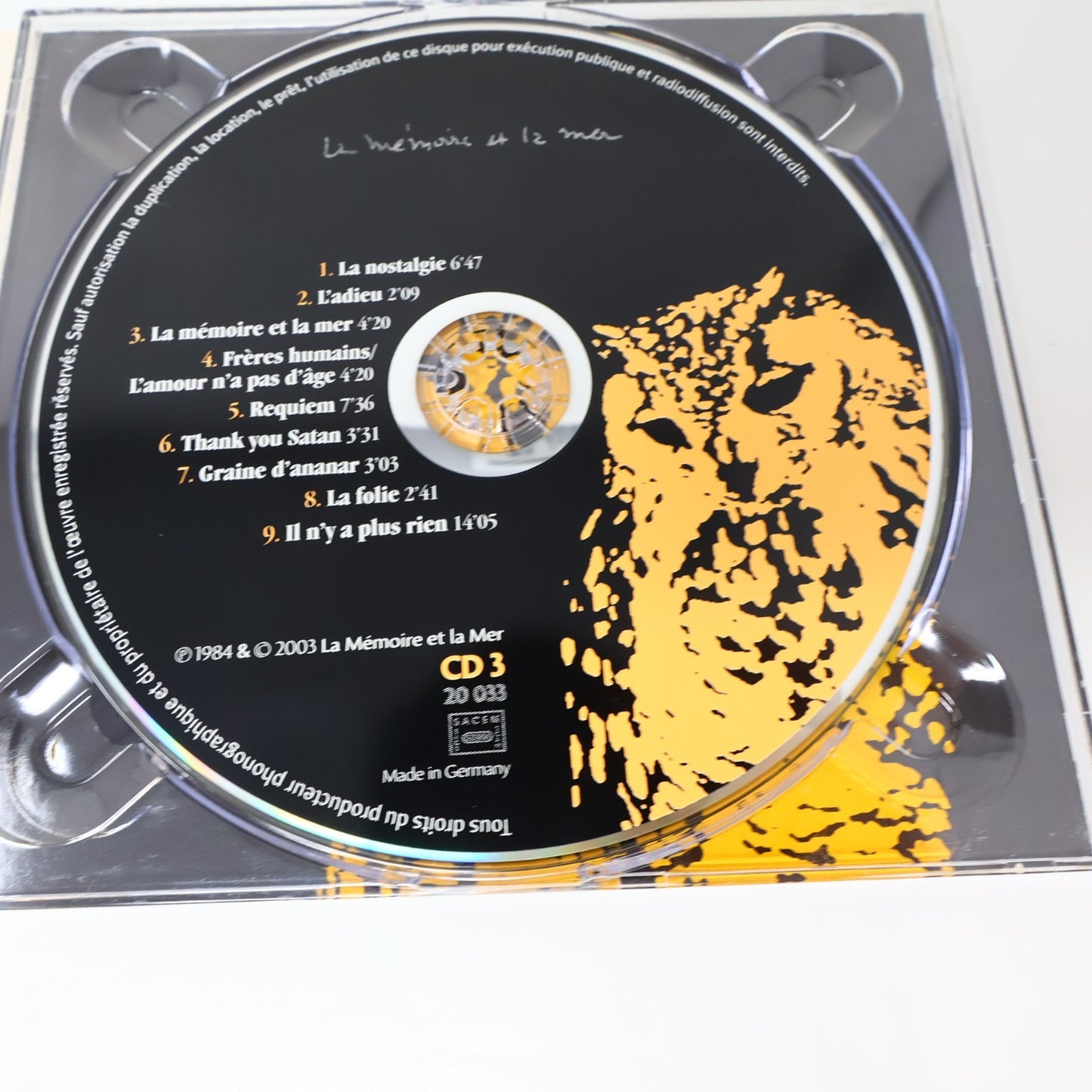Léo Ferré Lot 4 CD Avec Le Temps/Au Théâtre Des Champs-Élysées/L'Opéra du Pauvre